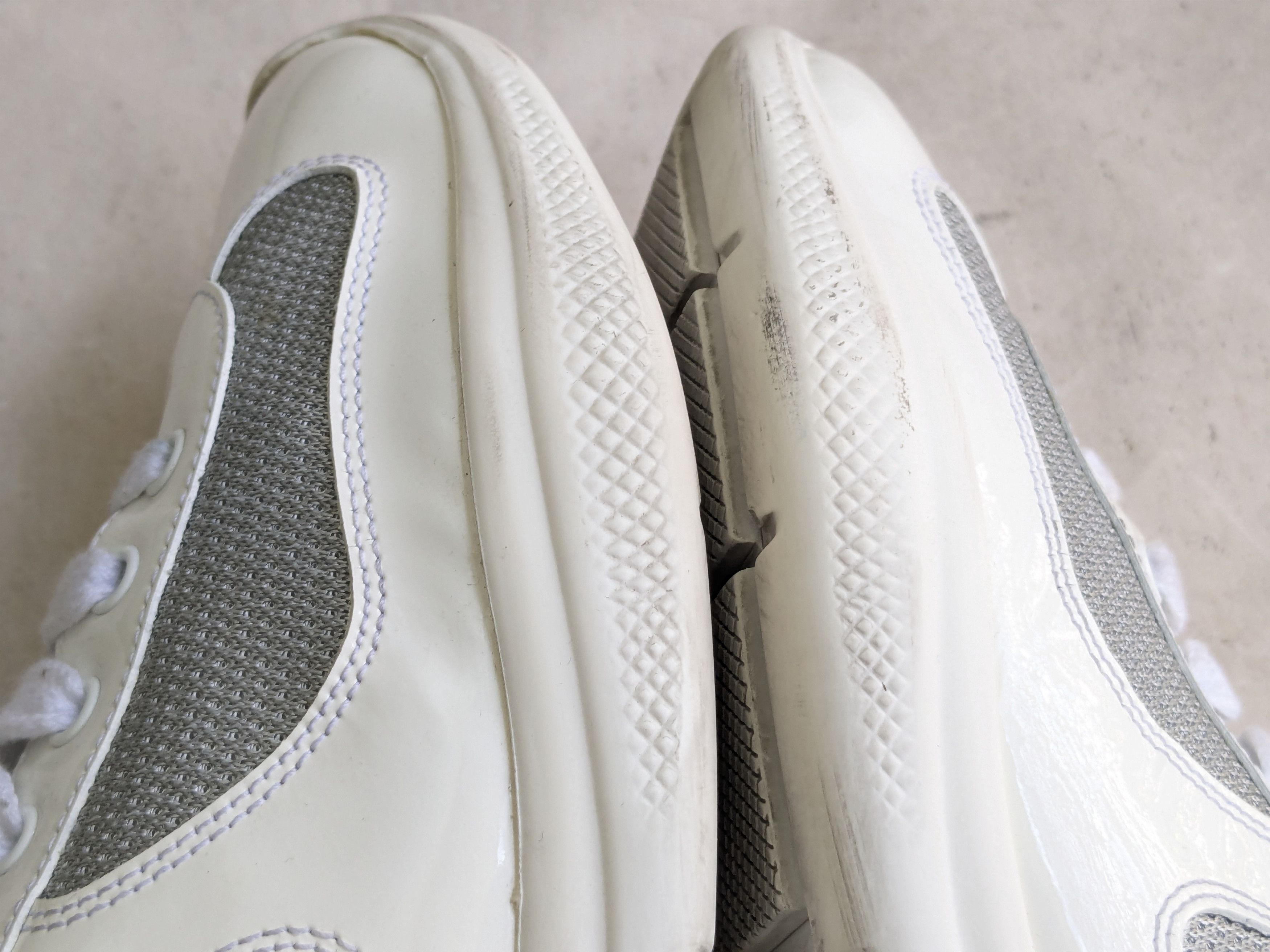 Prada Prada America's Cup White Patent Leather 11 Low Top Size US 11 / EU 44 - 4 Thumbnail