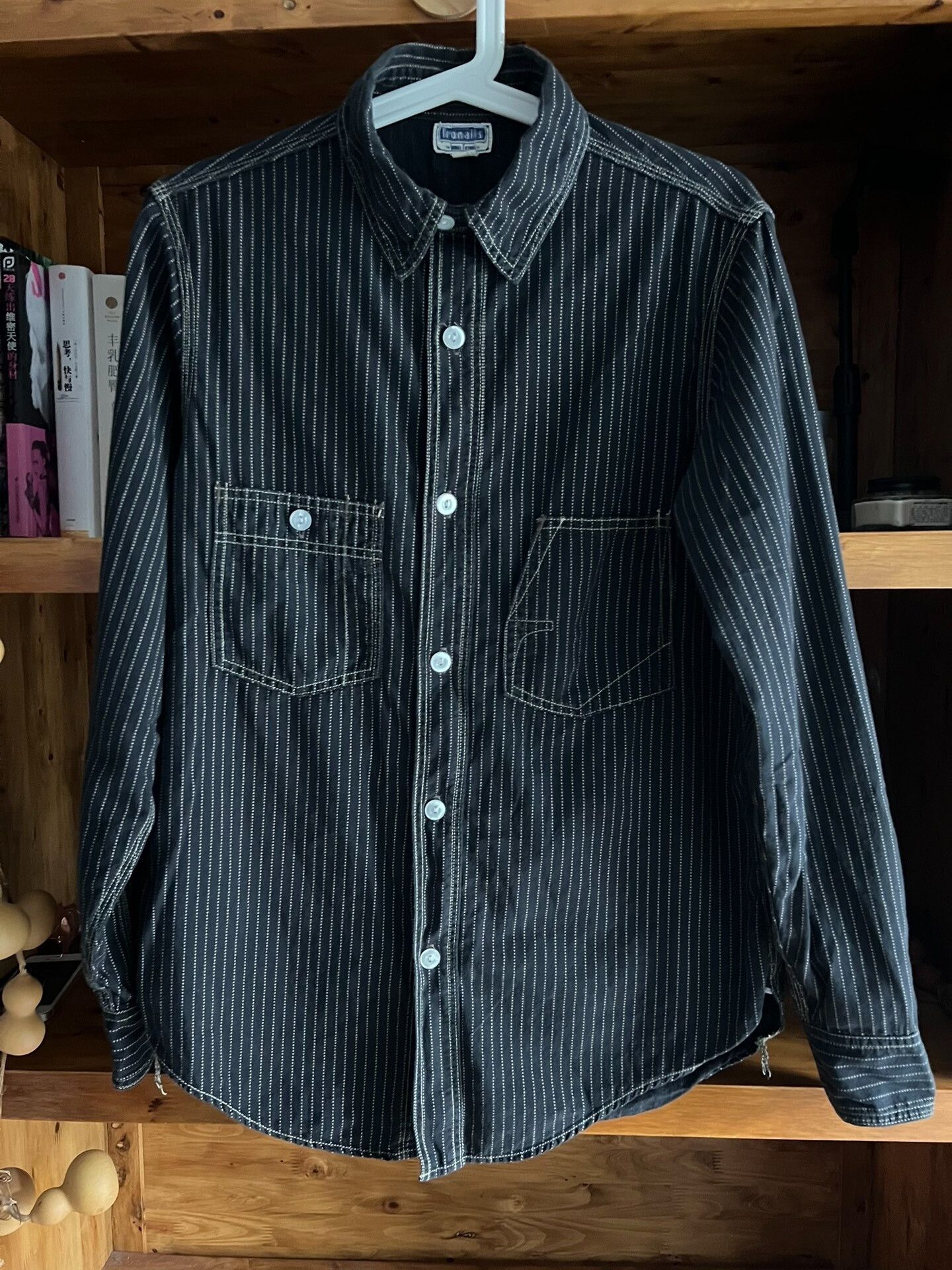 Freewheelers Freewheelers Black Wabash Work Shirt Size US M / EU 48-50 / 2 - 1 Thumbnail