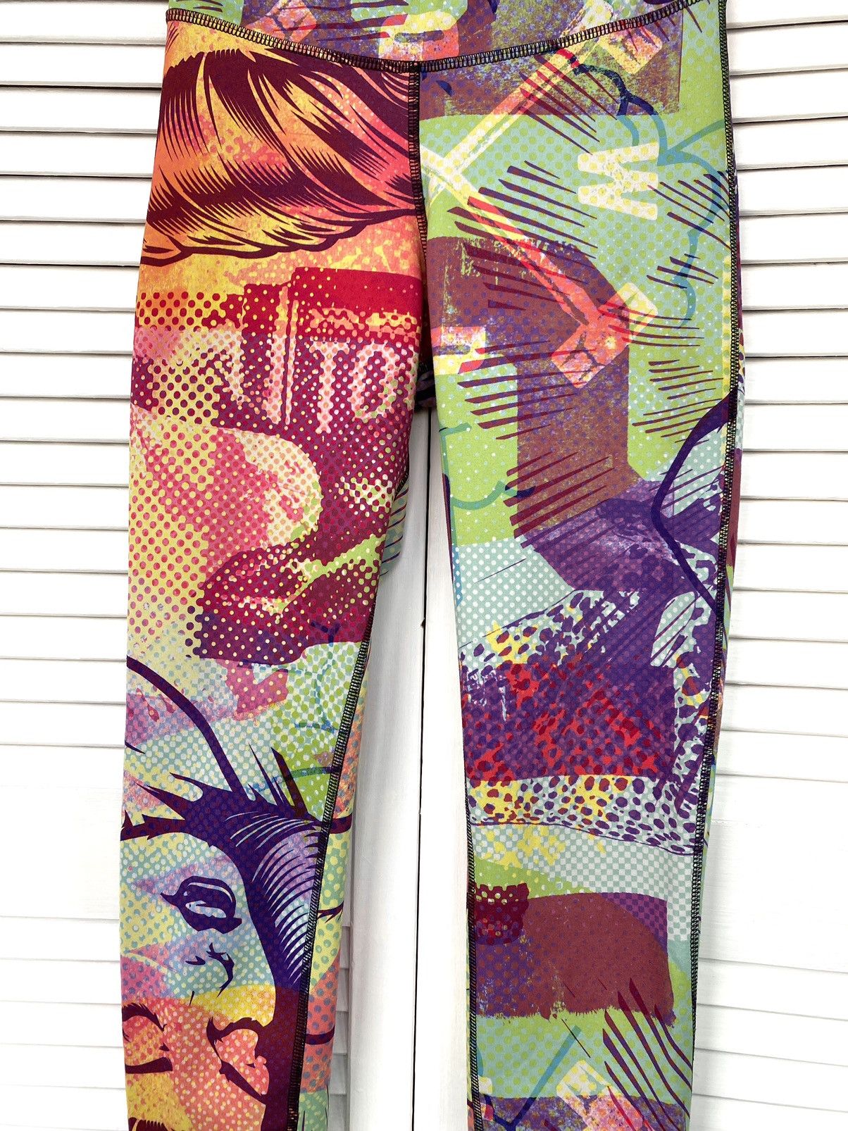 Designer × Reebok Reebok Legginsy Comic Clash Tight B45933 Pants Speed Wick Size 28" / US 6 / IT 42 - 6 Thumbnail