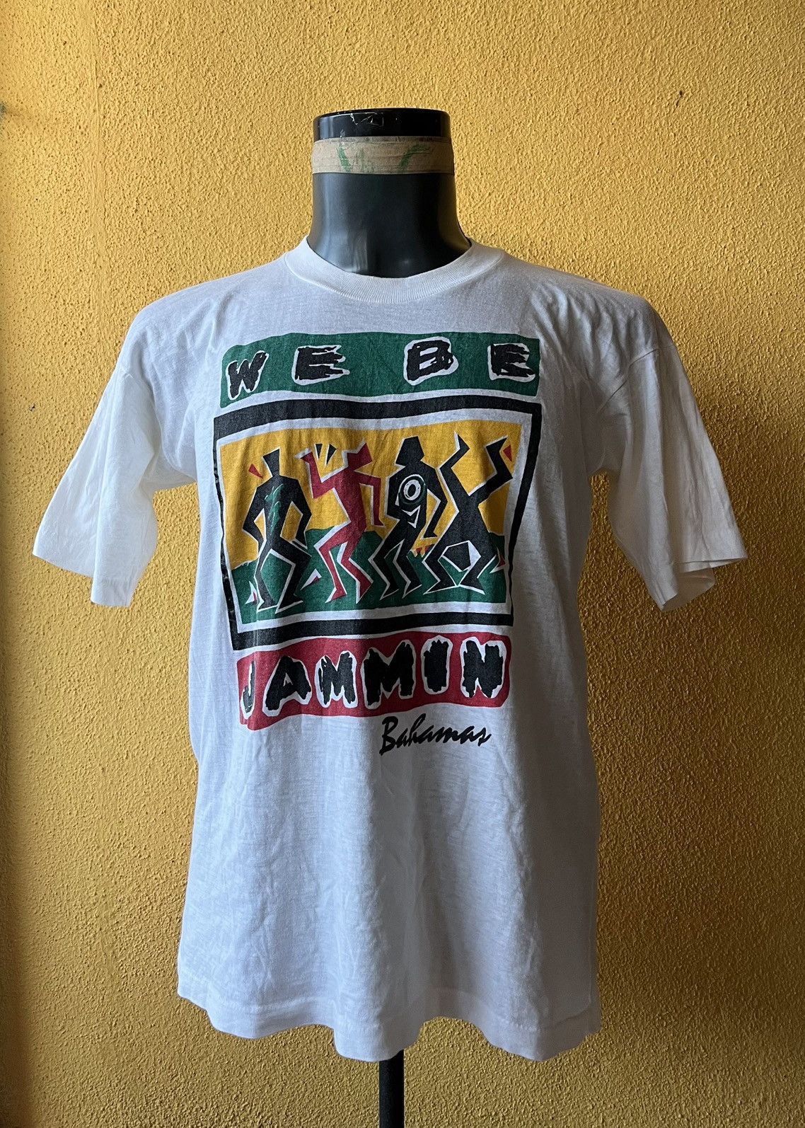 Art Comes First Vintage 90 Art we be jammin t shirt Size US L / EU 52-54 / 3 - 1 Thumbnail