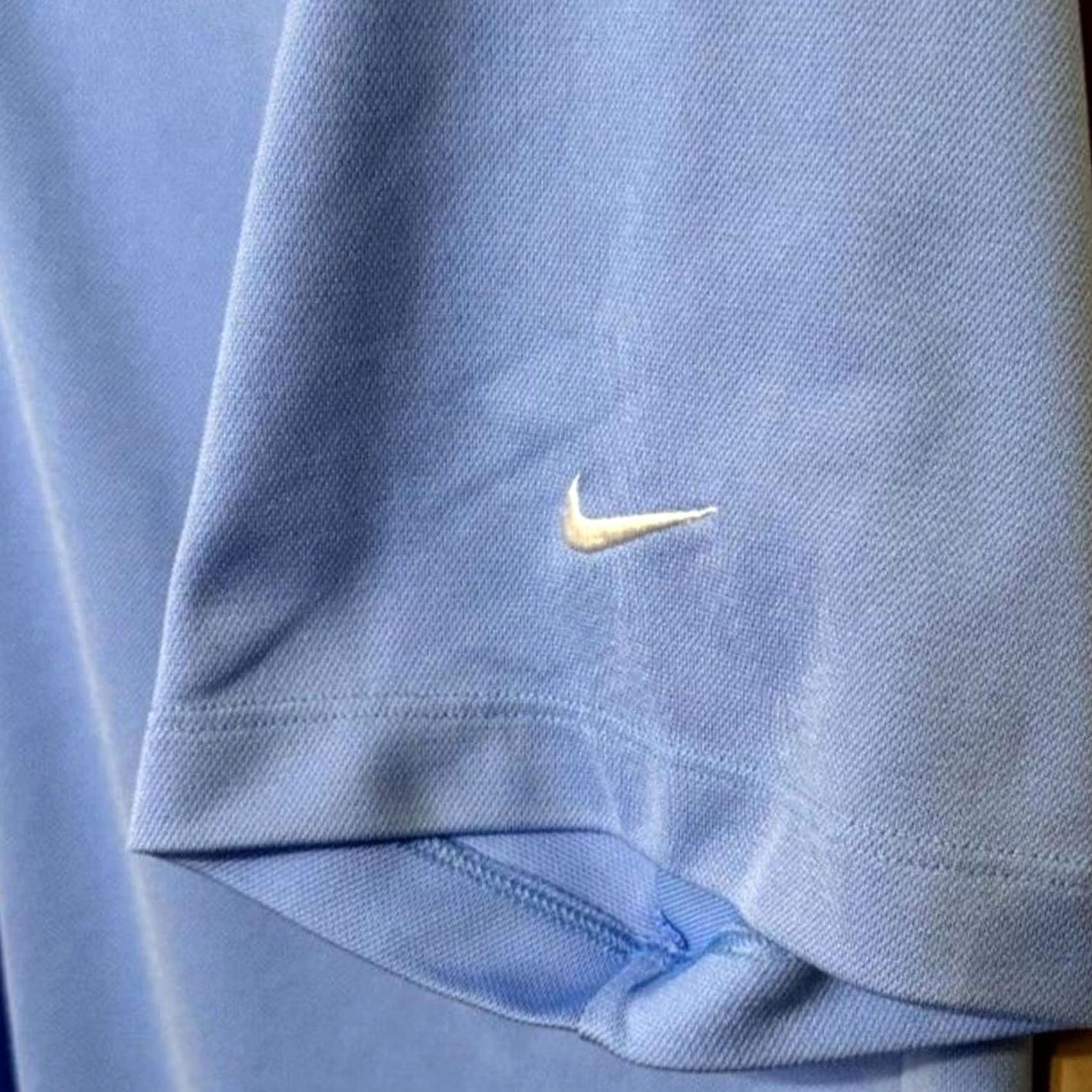 Nike Nike Golf Polo Shirt Mens M Blue Short Sleeve Relaxed Fit Dri-Fit Polo Shirt Size US M / EU 48-50 / 2 - 5 Thumbnail