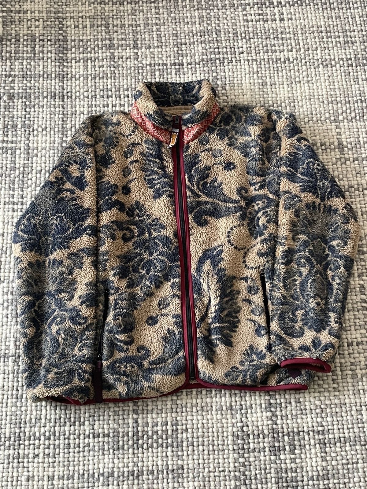 Kapital Damask Fleece Zip Jacket Size US M / EU 48-50 / 2 - 1 Thumbnail