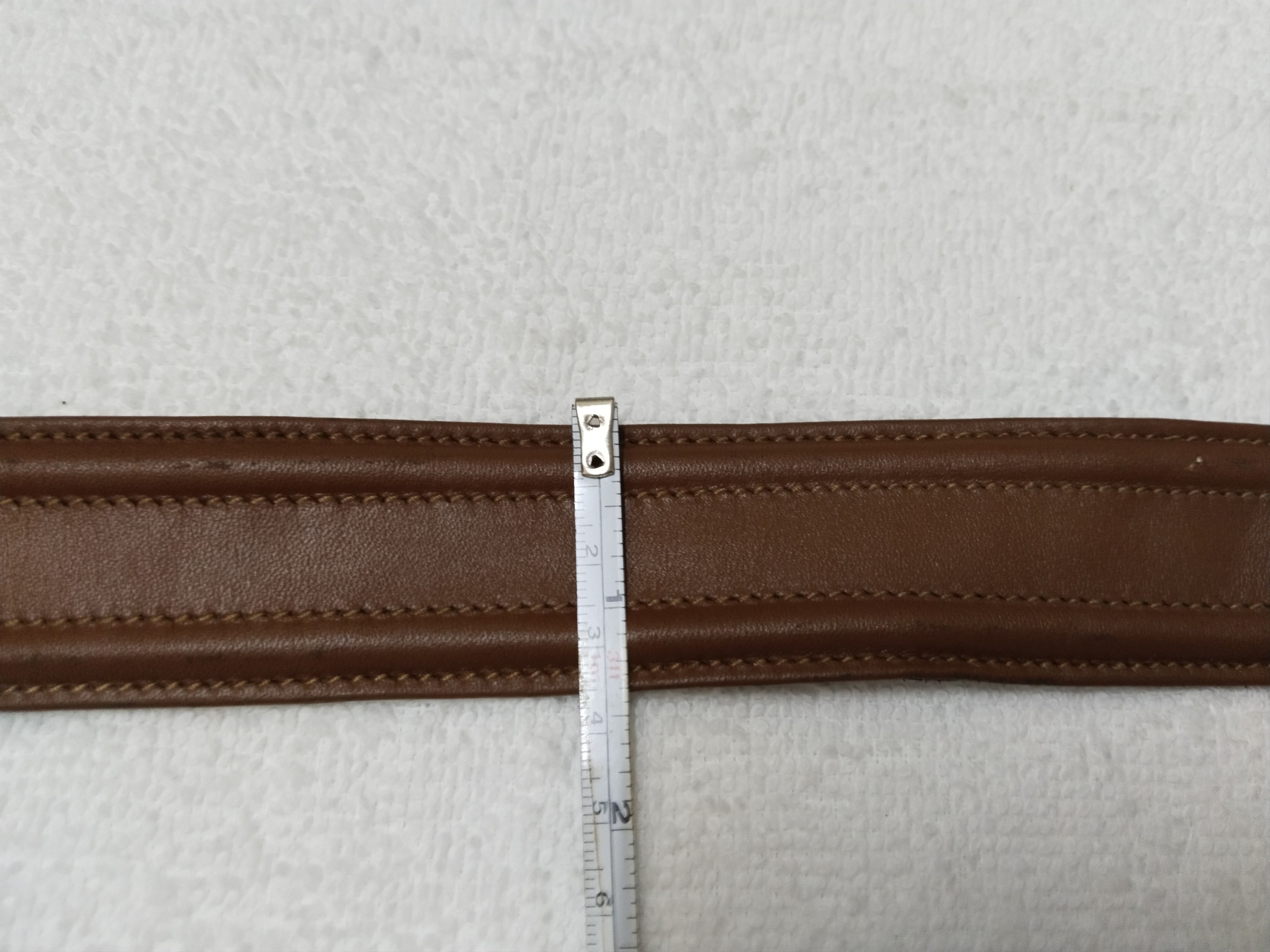 Gucci Gucci Leather Belt Size 36 - 8 Thumbnail
