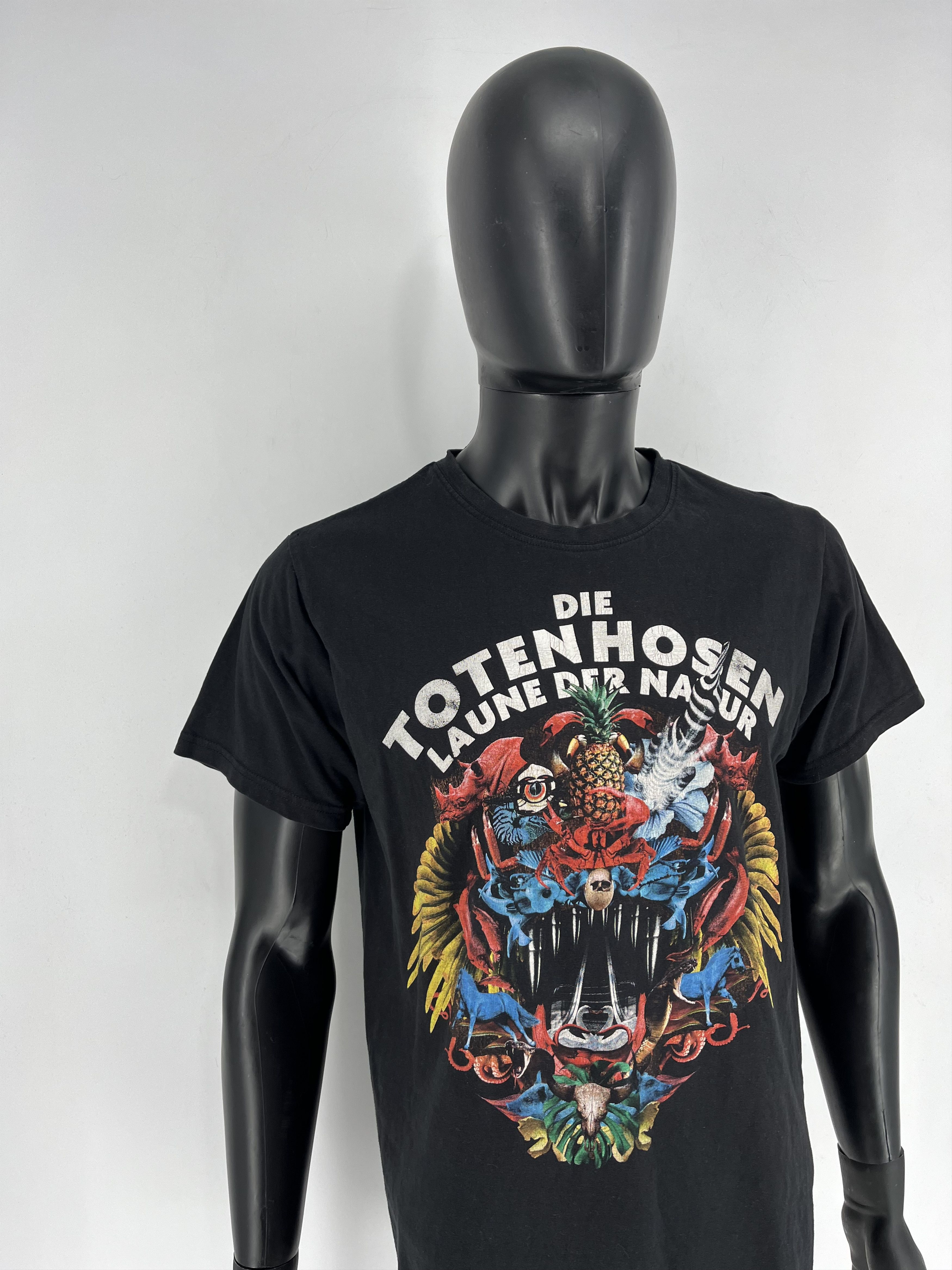 Band Tees × Vintage Die Toten Hosen Laune der Natur 2017 Tour T-Shirt Size M Size US M / EU 48-50 / 2 - 3 Thumbnail
