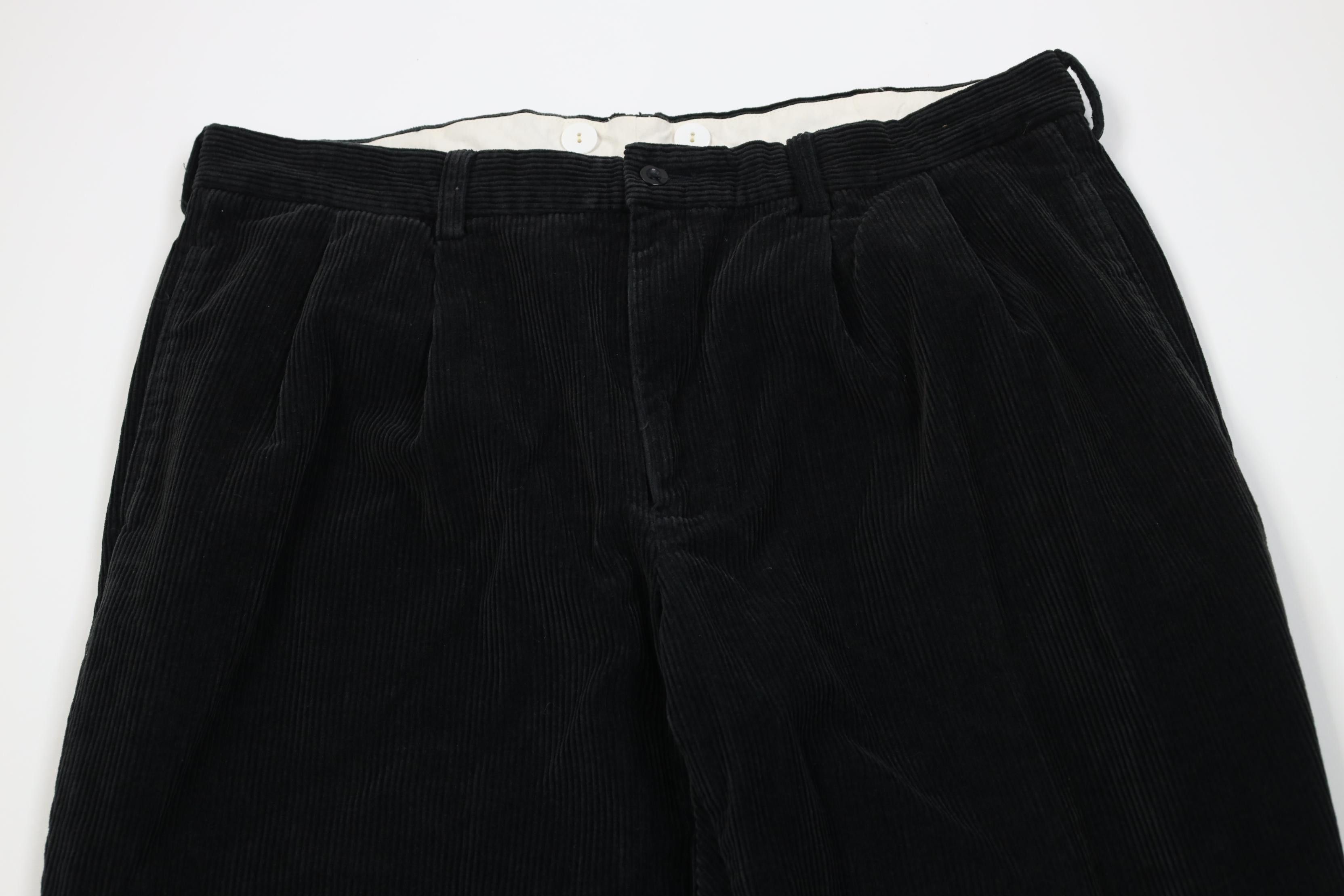 Brooks Brothers Vintage 90s Y2K Brooks Brothers Heavy Wide Leg Pants Size US 38 / EU 54 - 2 Thumbnail