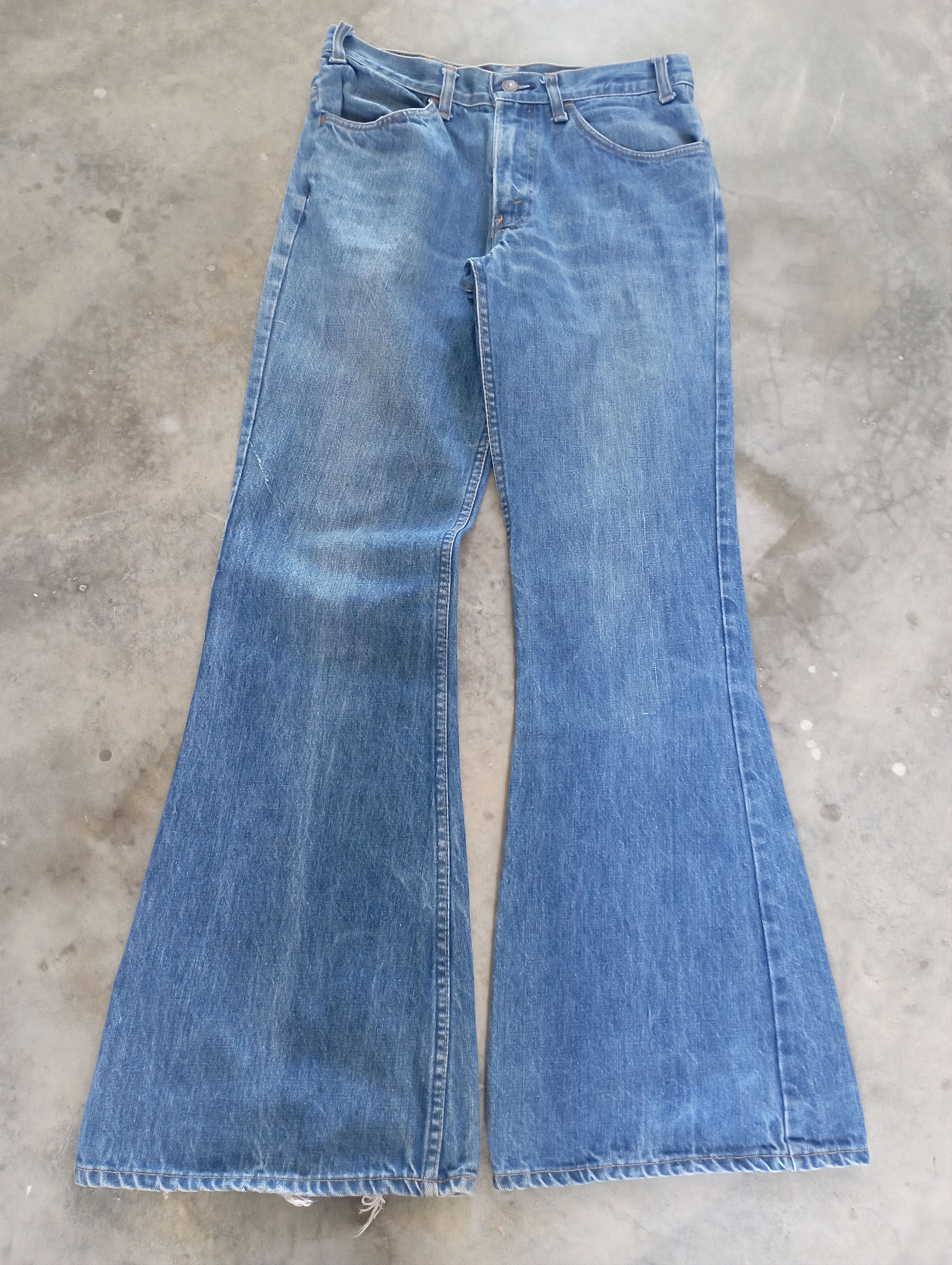 Levi's Super Flare Made In USA 70's Levi's 684 OrangeTab Single R Size US 30 / EU 46 - 1 Thumbnail