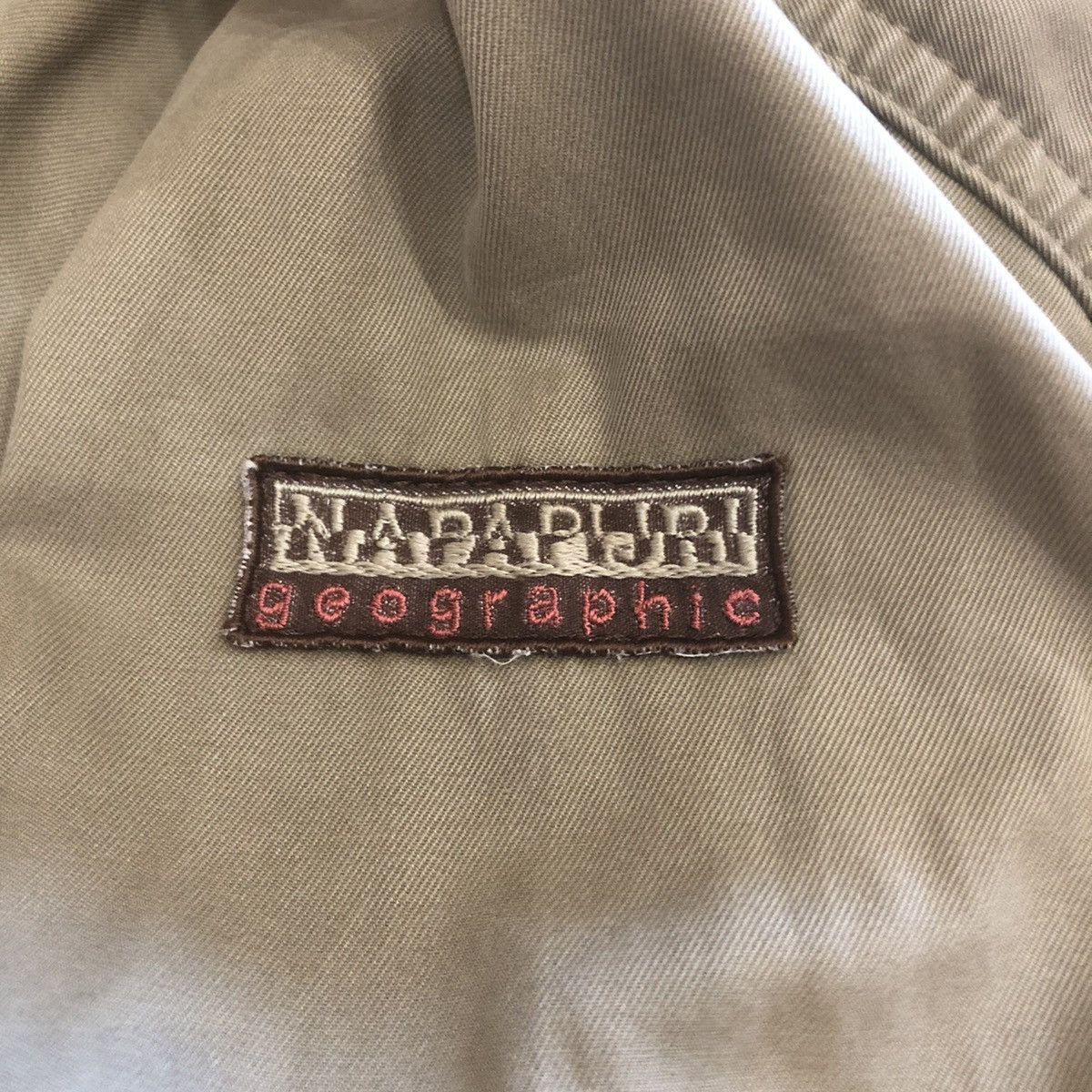 Napapijri × Vintage Napajiri Goegraphic Fullzipp Jacket Size US L / EU 52-54 / 3 - 11 Thumbnail
