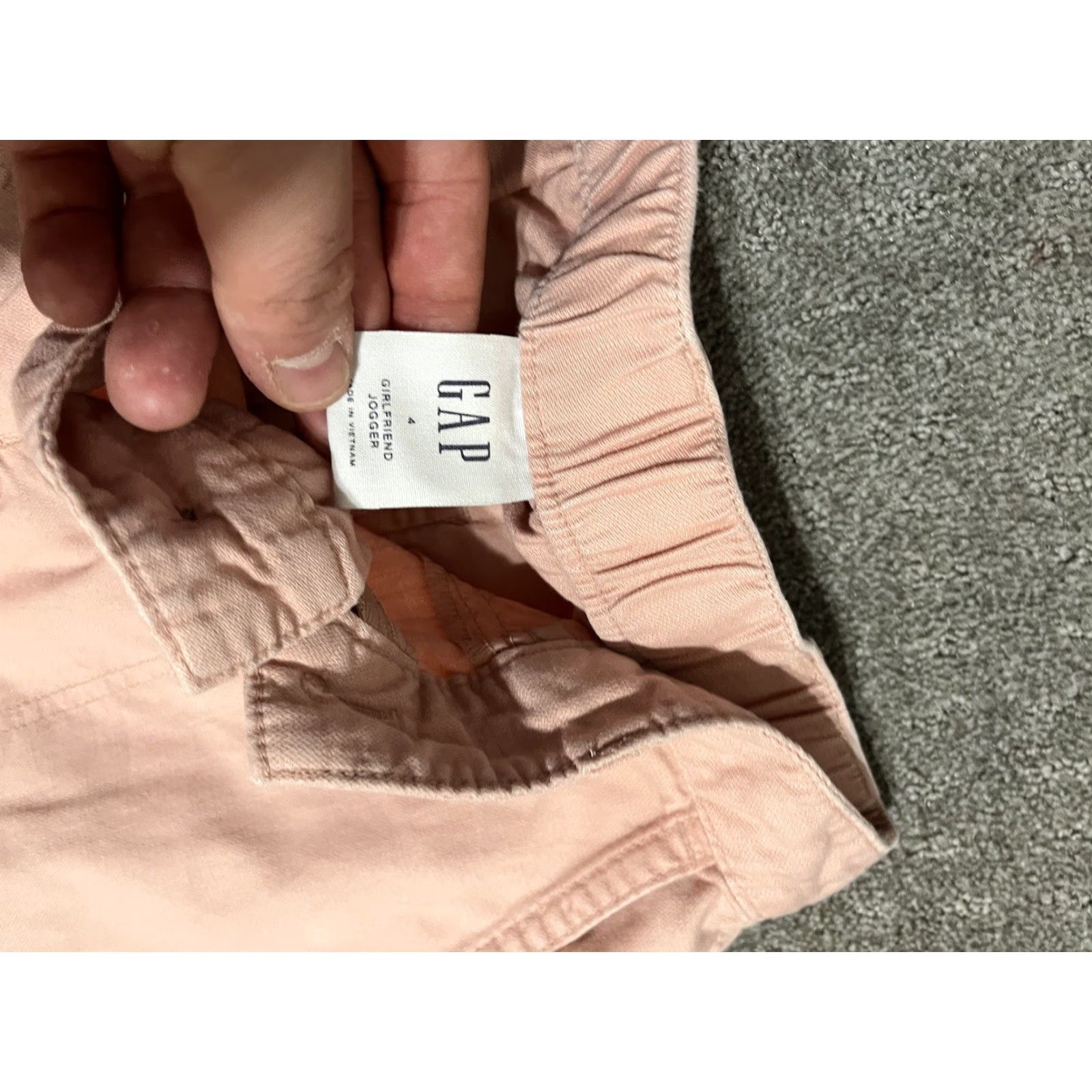 Gap VINTAGE Gap Pink Jogger Pants Women's Size 4 Casual Sport Comfortable Size 27" / US 4 / IT 40 - 5 Thumbnail