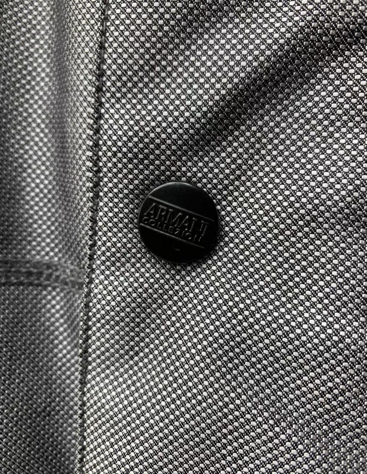 Armani Collezioni ARMANI COLLEZIONI Silver Stand Collar Business Padded Coat Size US M / EU 48-50 / 2 - 3 Thumbnail