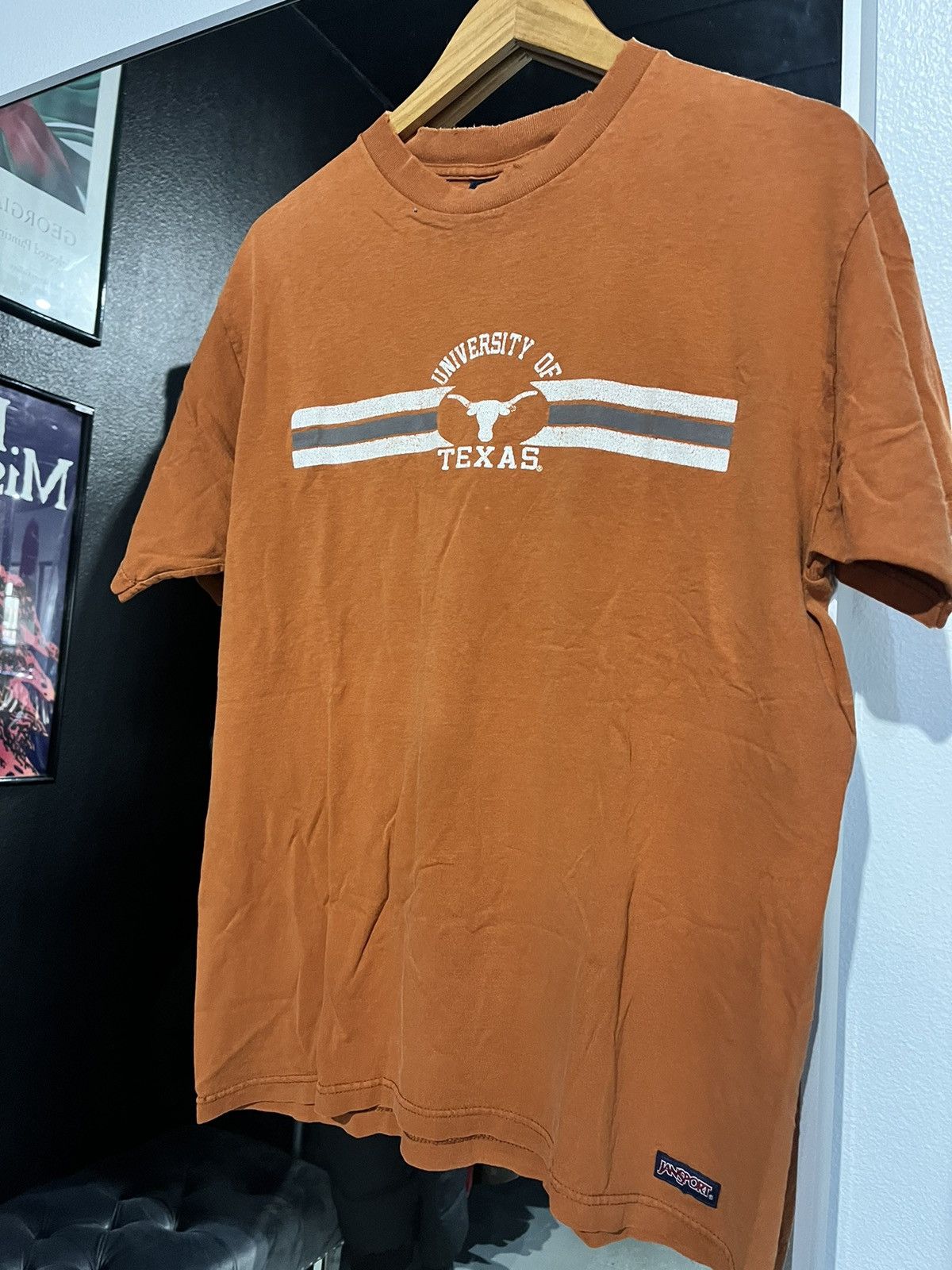 Men's New Era Cream/Texas Orange Texas Longhorns Vintage Chainstitch 9FIFTY A-Frame Snapback Hat