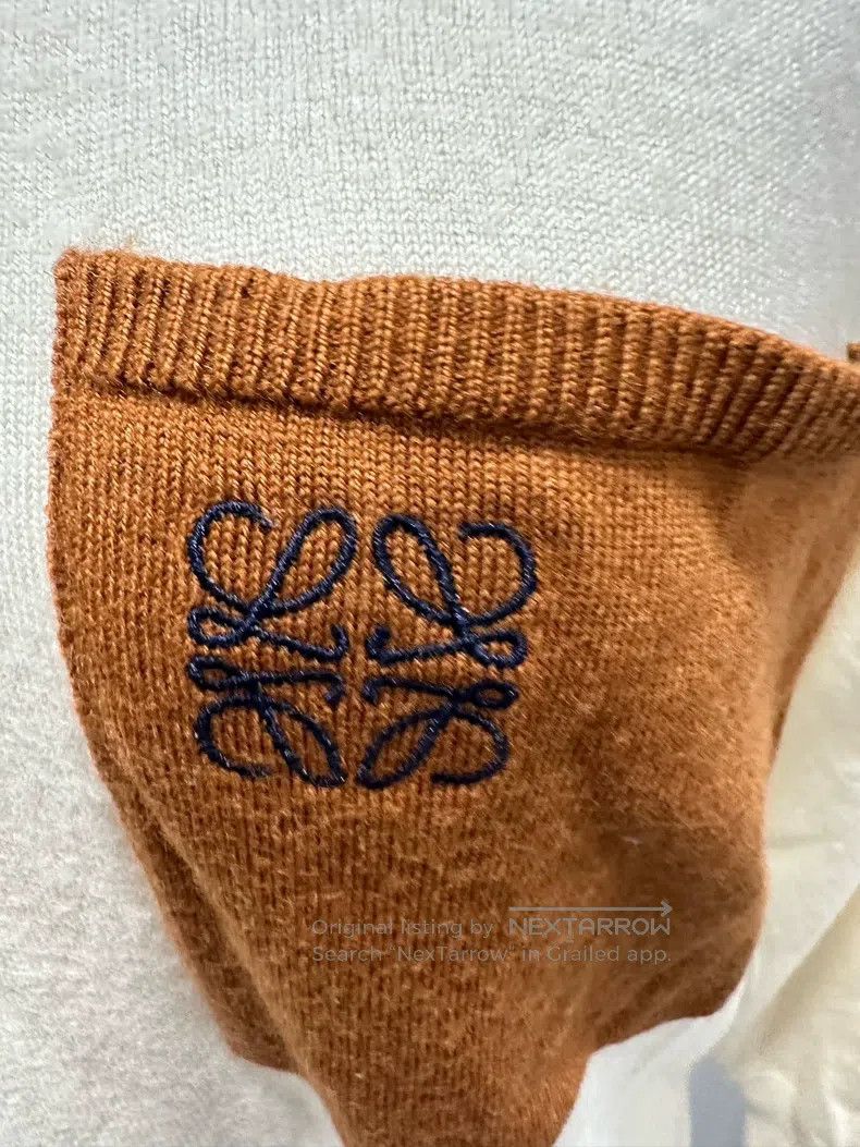 Loewe Loewe Pocket Embroidered Logo Wool Knit Top Size S / US 4 / IT 40 - 3 Thumbnail