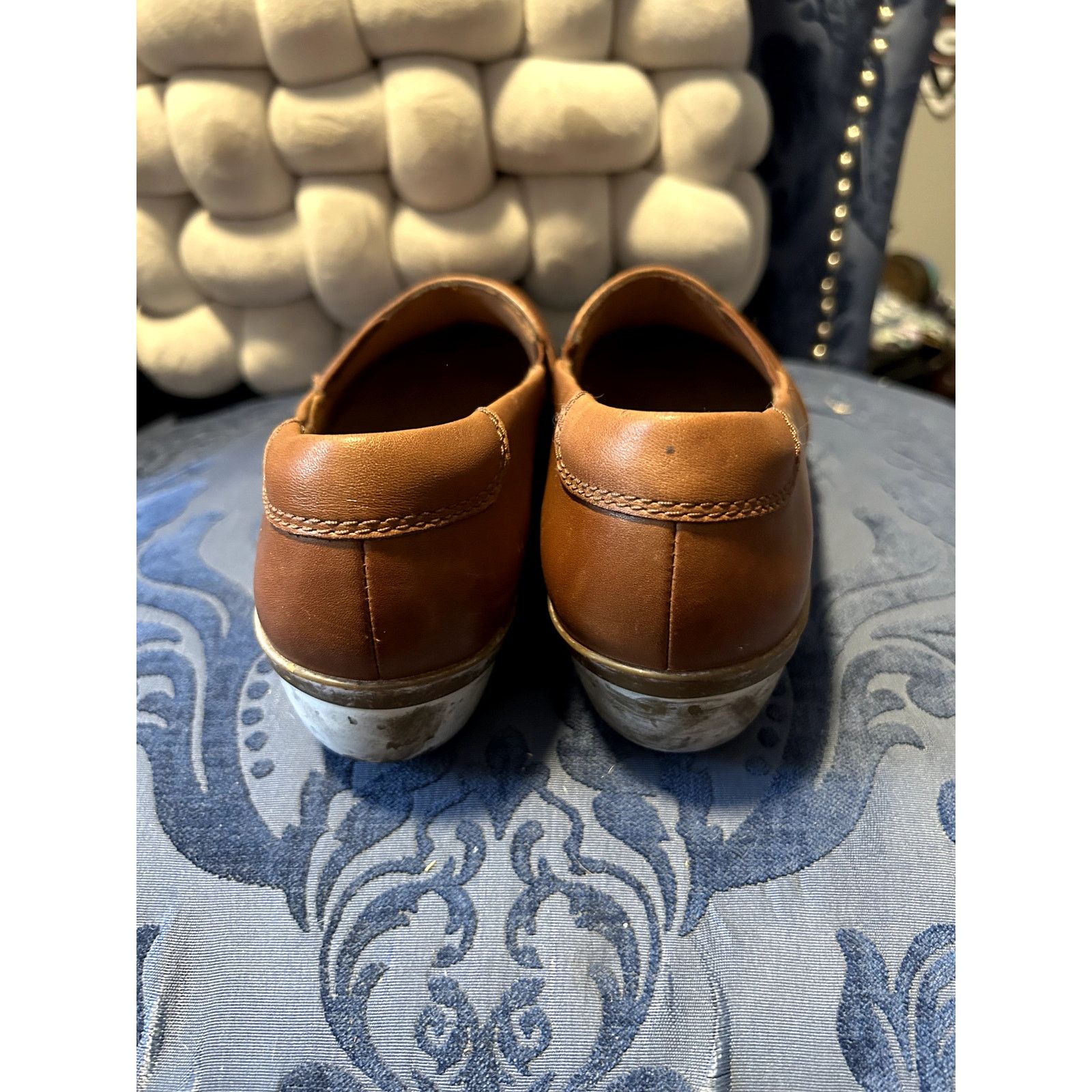 Clarks Clarks Camel Tan Leather Everlay Uma size 8/EU 39 Size US 8 / IT 38 - 4 Thumbnail