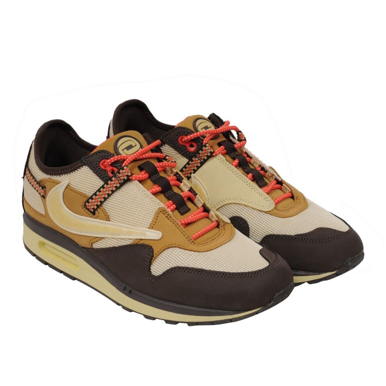Nike × Travis Scott Nike Cactus Jack Air Max 1 CJ Sneakers Size US 11 / EU 44 - 14 Thumbnail