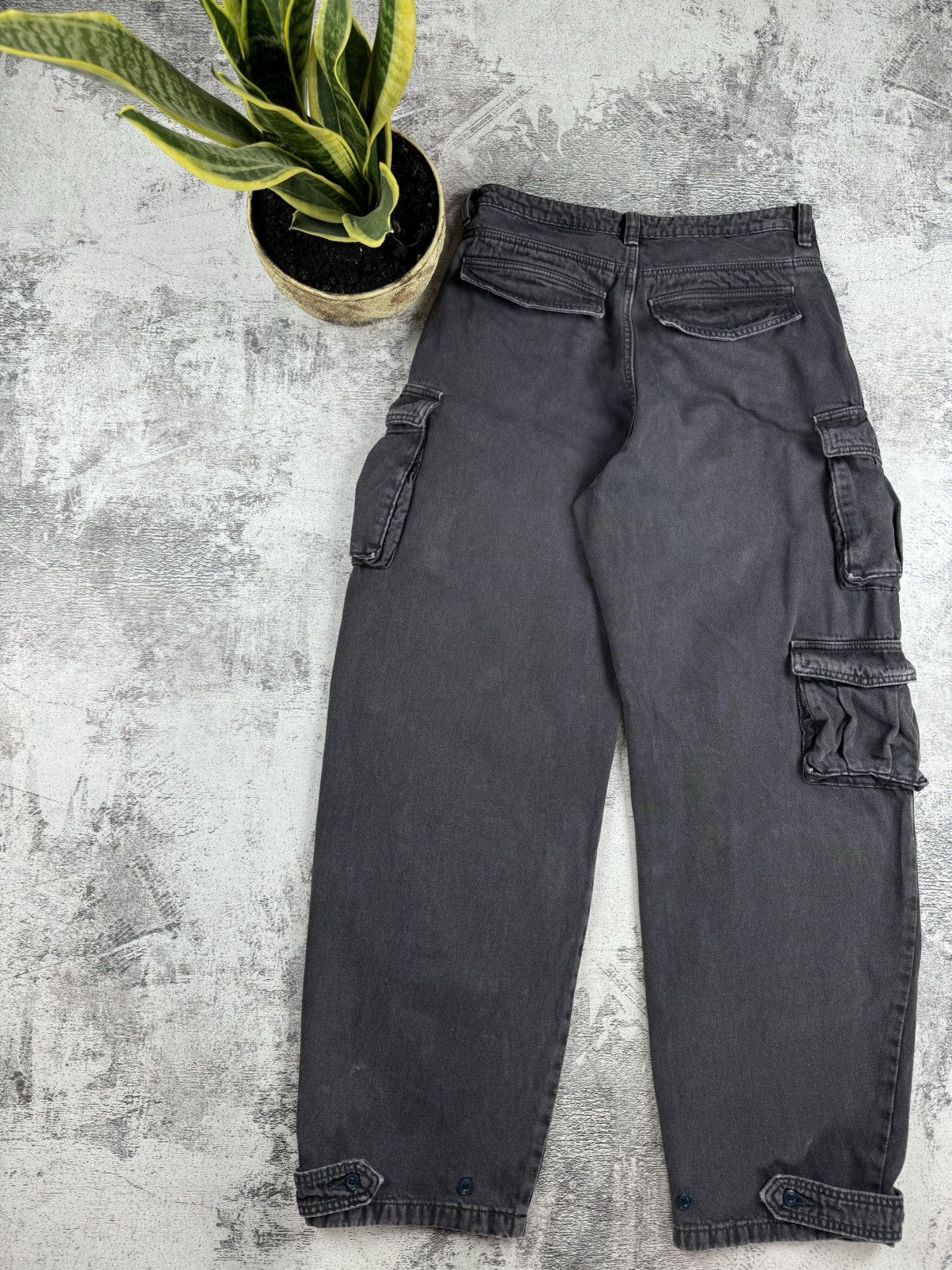 Hysteric Glamour HYSTERIC GLAMOUR Multipocket Archive Baggy Cargo Pants Jeans Size US 32 / EU 48 - 16 Thumbnail