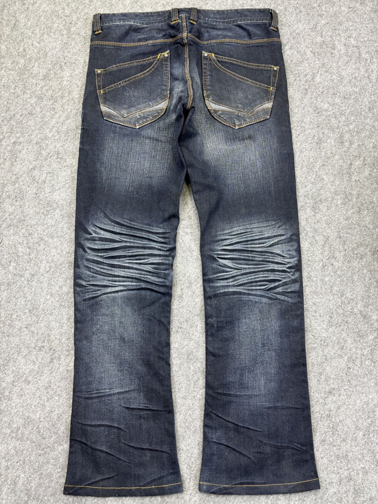 Nicole Club 💥Flare Multipockets💥NCFM Indigo Flare Denim K35 Size US 34 / EU 50 - 14 Thumbnail