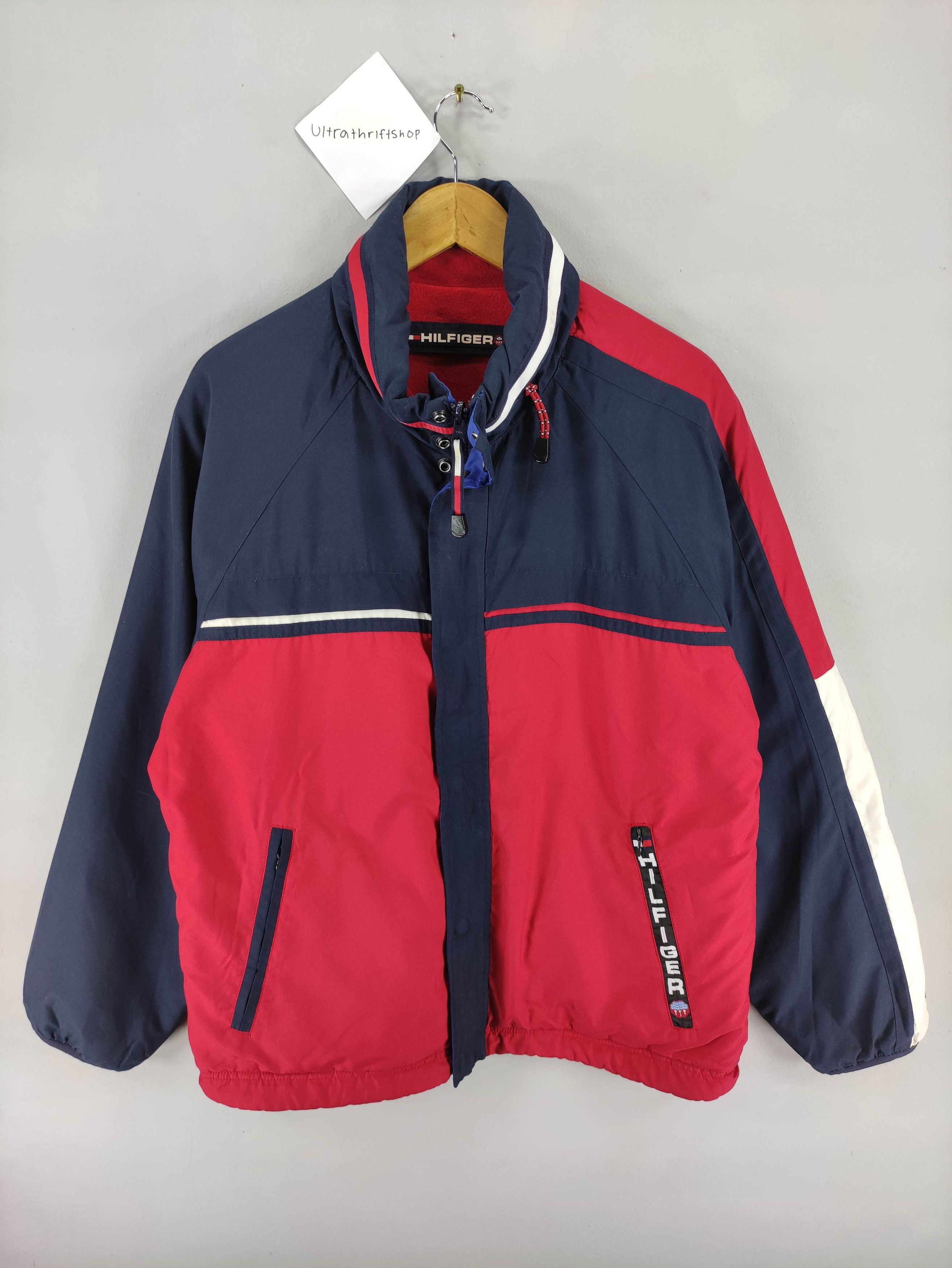 Tommy Hilfiger Vintage Tommy Hilfiger Reversible Jacket Zipper Size US L / EU 52-54 / 3 - 1 Thumbnail