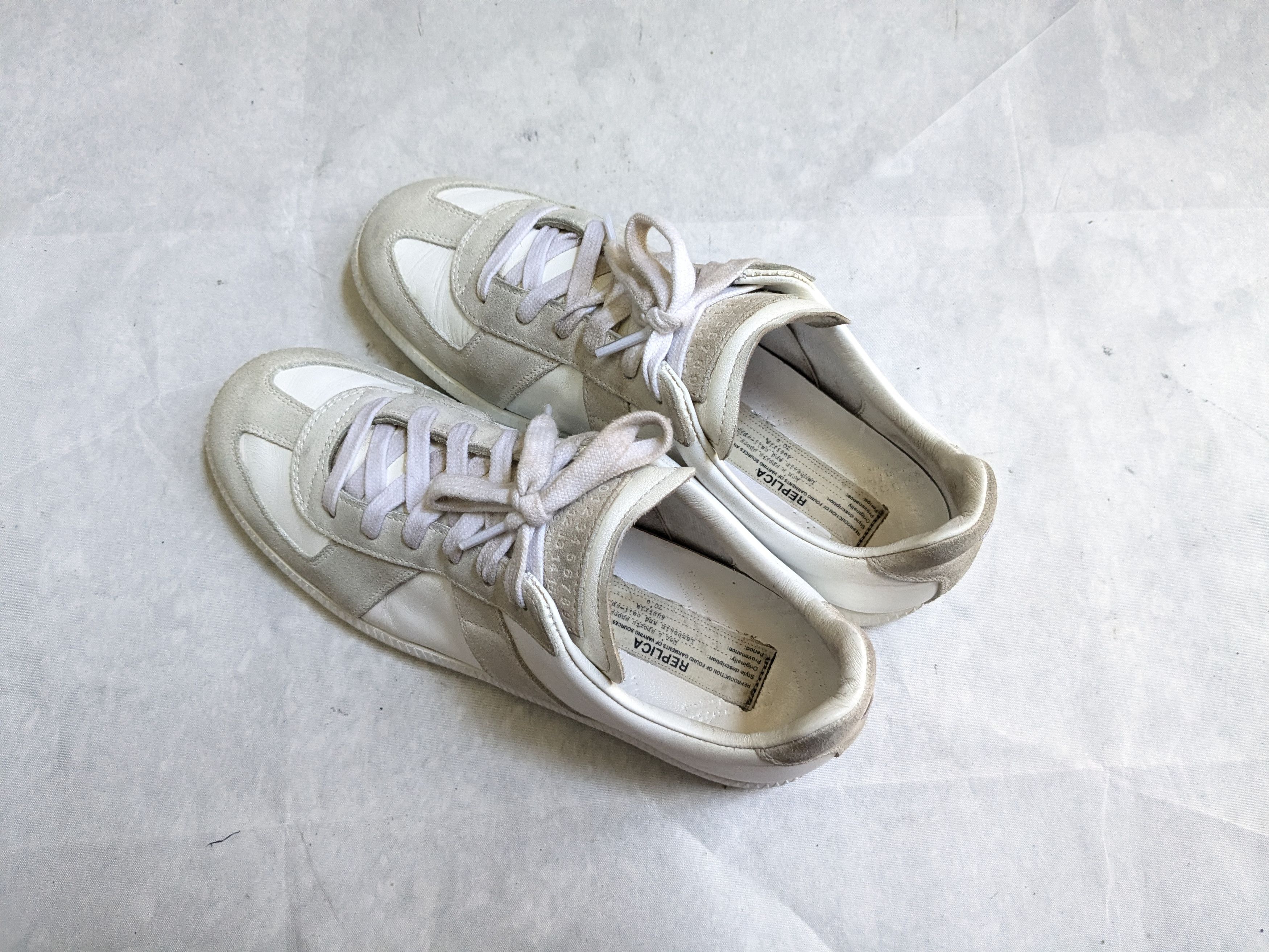 Maison Margiela Maison Margiela GAT White 6.5 39.5 Rubber Leather Size US 6.5 / EU 39-40 - 15 Thumbnail