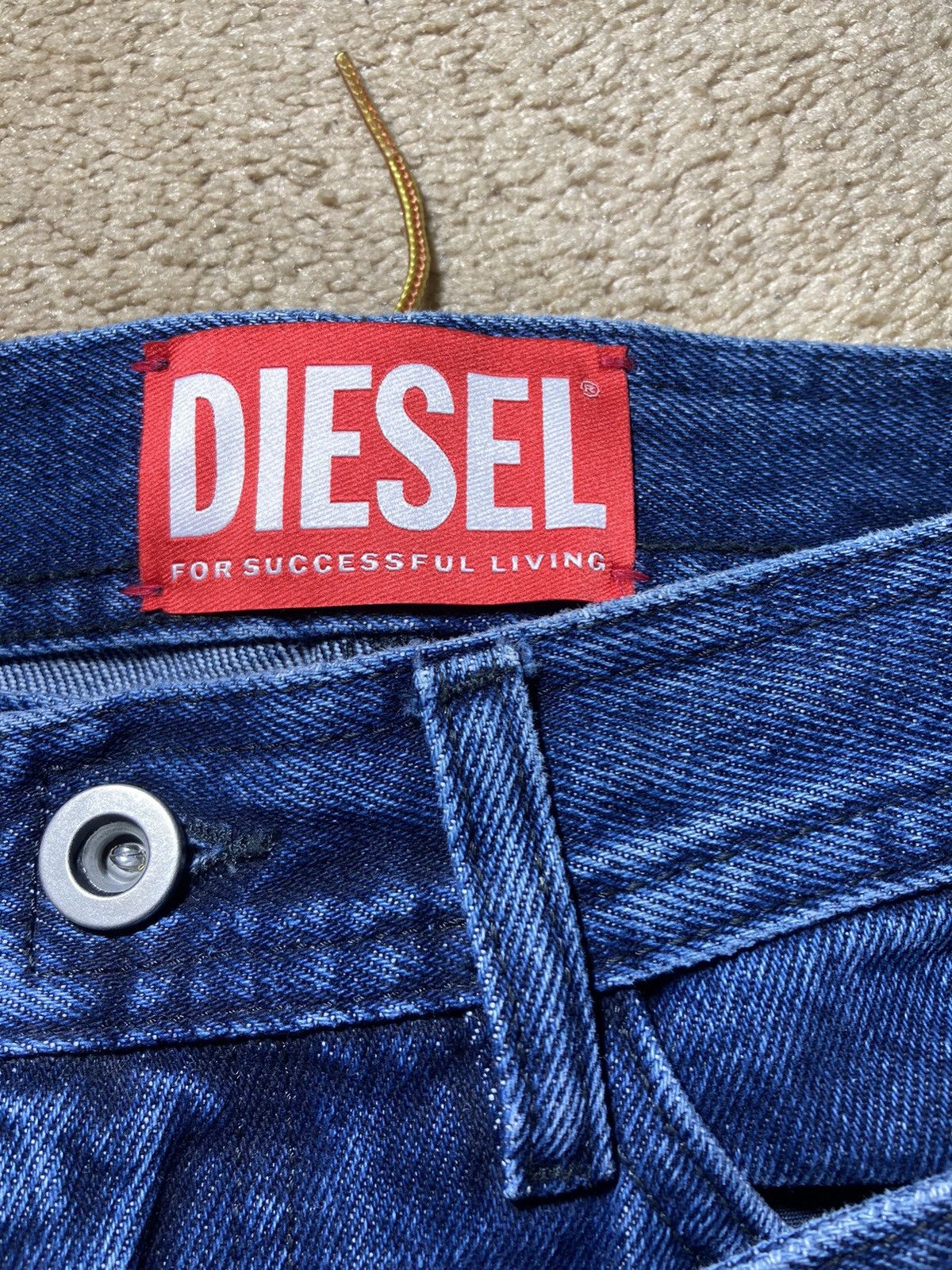 Diesel SS18 Diesel Shayne Oliver Red Tag Belted Chaps Jeans HBA Air Size US 29 - 4 Thumbnail