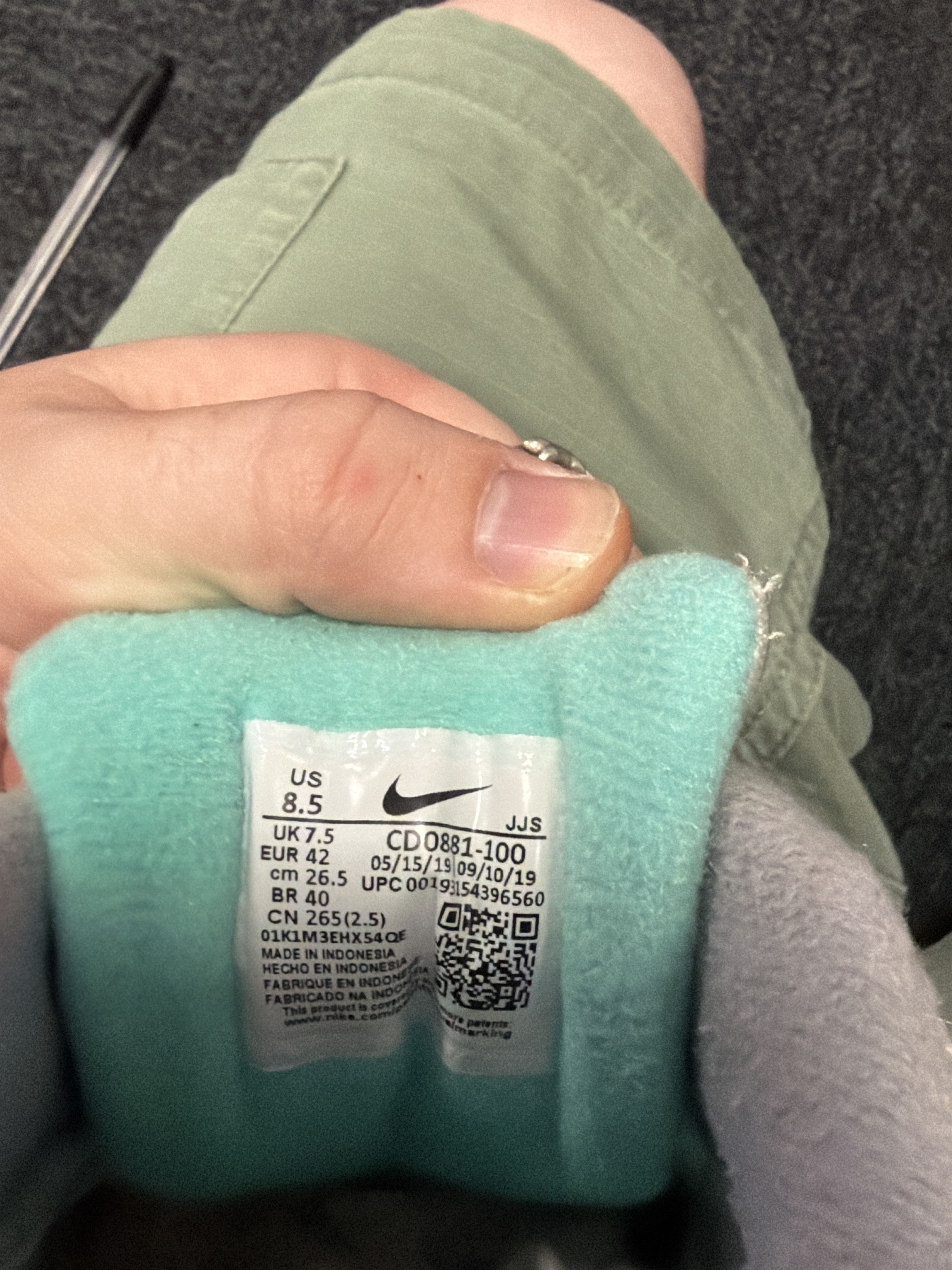 Nike Nike Air Max 90 OG Recraft Turquoise - Size US 8.5 / EU 42 Size US 8.5 / EU 41-42 - 7 Thumbnail