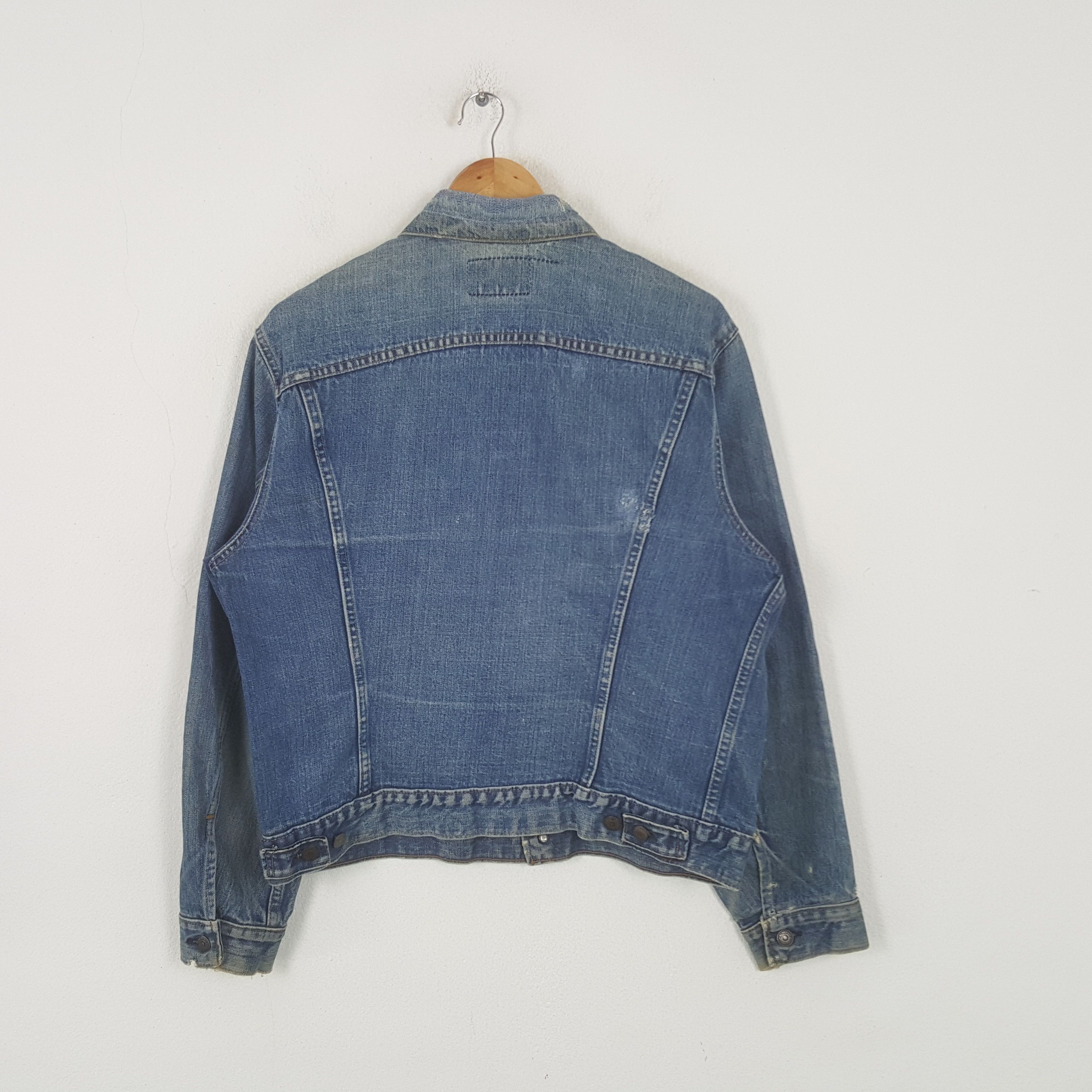 Levi's Vintage Levi's American Bikers Denim Jacket RR7 Size US M / EU 48-50 / 2 - 3 Thumbnail