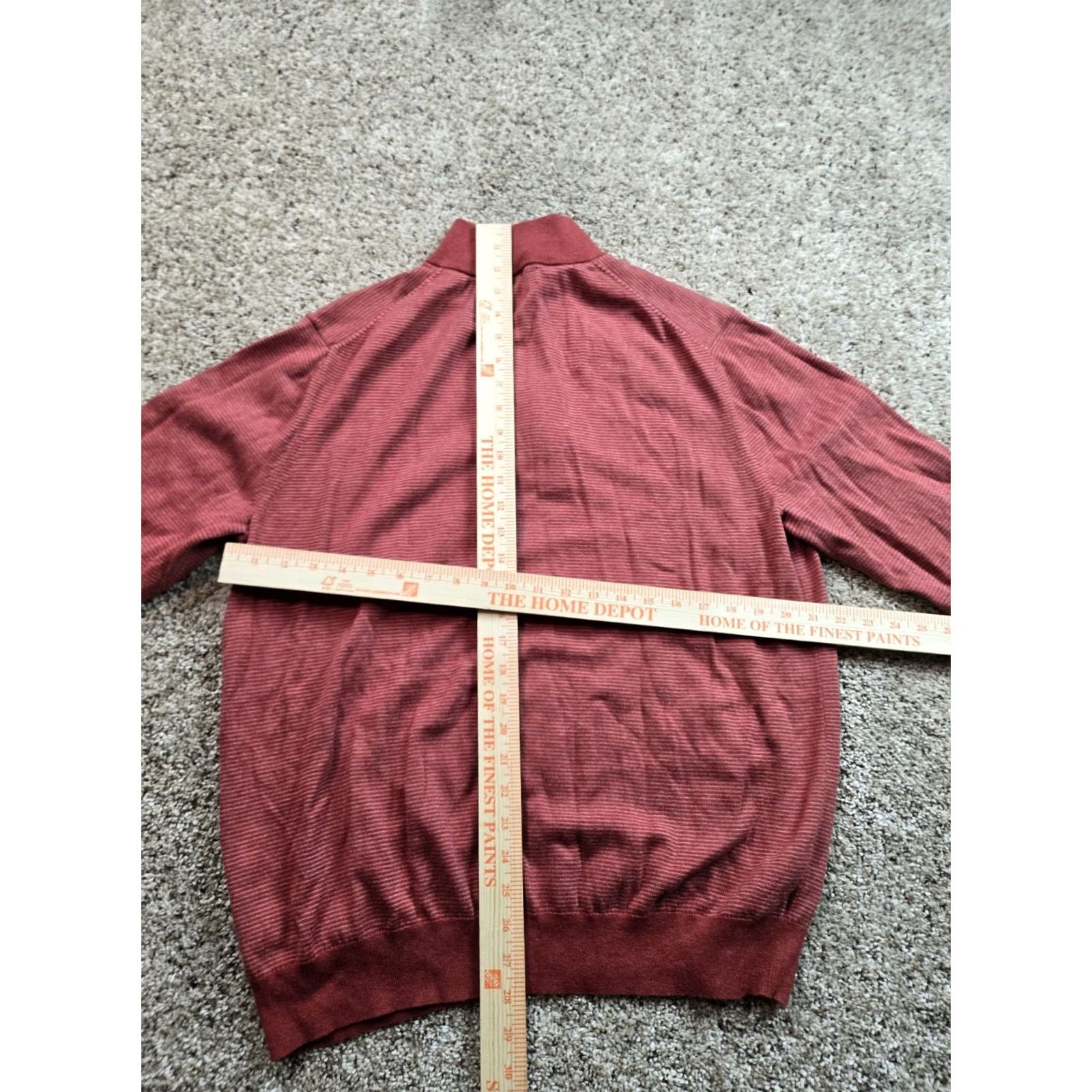 Vineyard Vines Vineyard Vines Sweater Mens XL Red 1/4 Zip Pullover Mock Neck Cotton Cashmere Knit Pullover Logo Vintage? No Size US XL / EU 56 / 4 - 7 Thumbnail