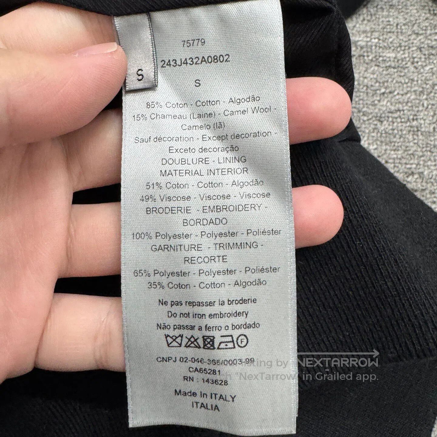 Dior Dior Star embroidery sports jacket| Size US S / EU 44-46 / 1 - 5 Thumbnail