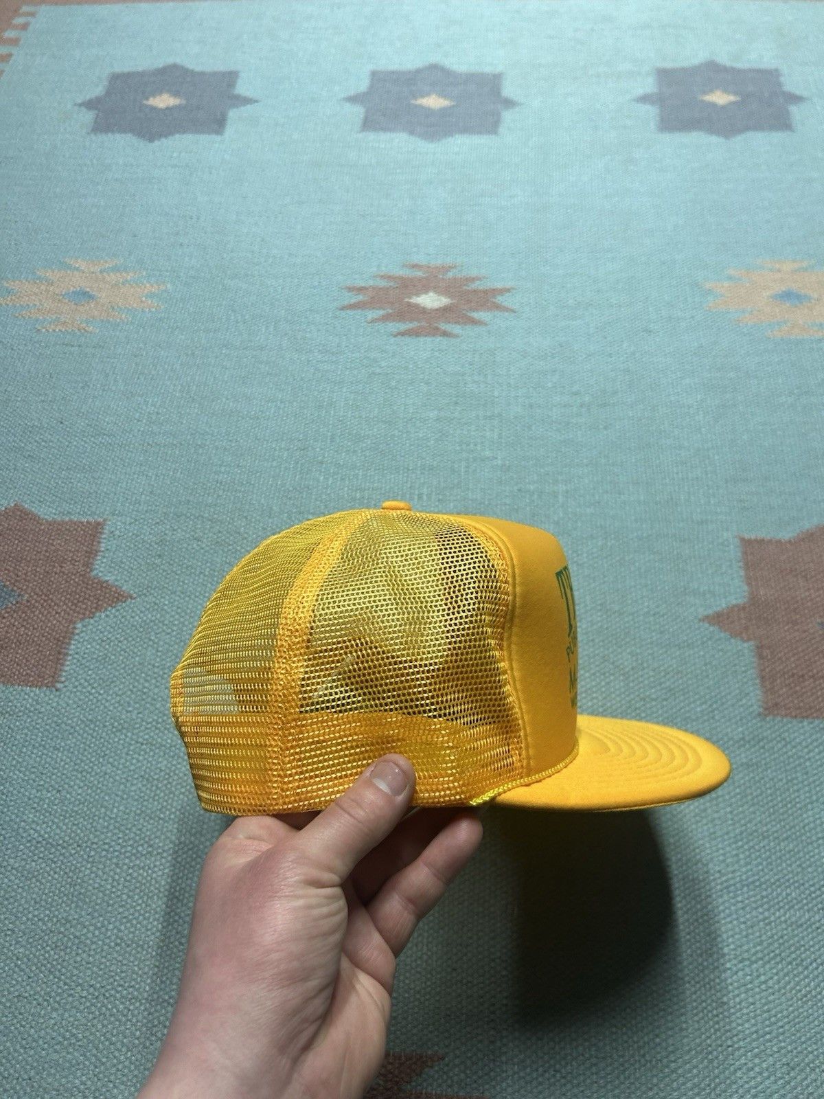 Vintage trucker hat Tri City public auto auction bay city Michigan Size ONE SIZE - 8 Thumbnail