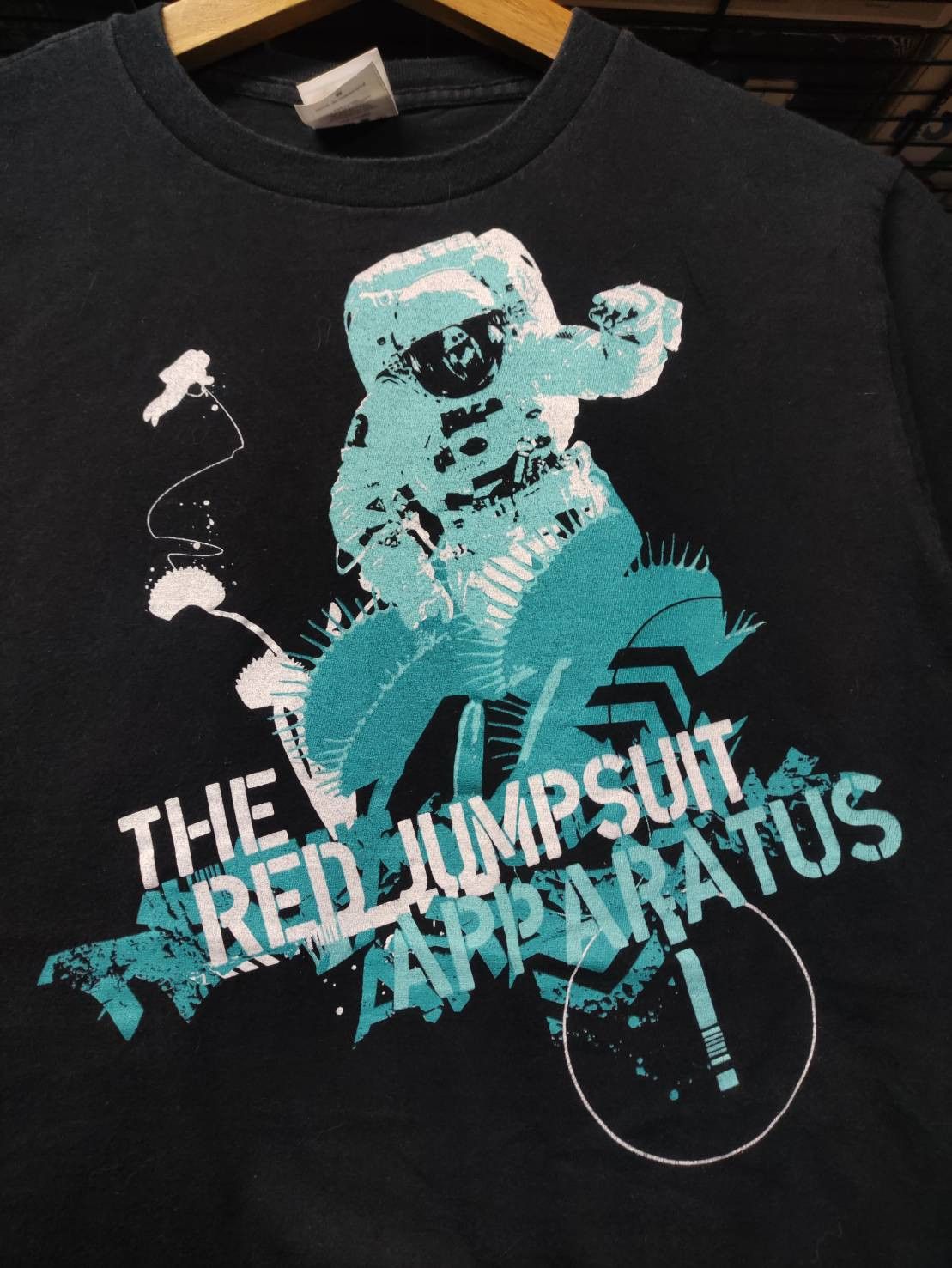 Band Tees Vtg 00's The Red Jumpsuit Apparatus " Astronaut " T-Shirt Size US M / EU 48-50 / 2 - 3 Thumbnail