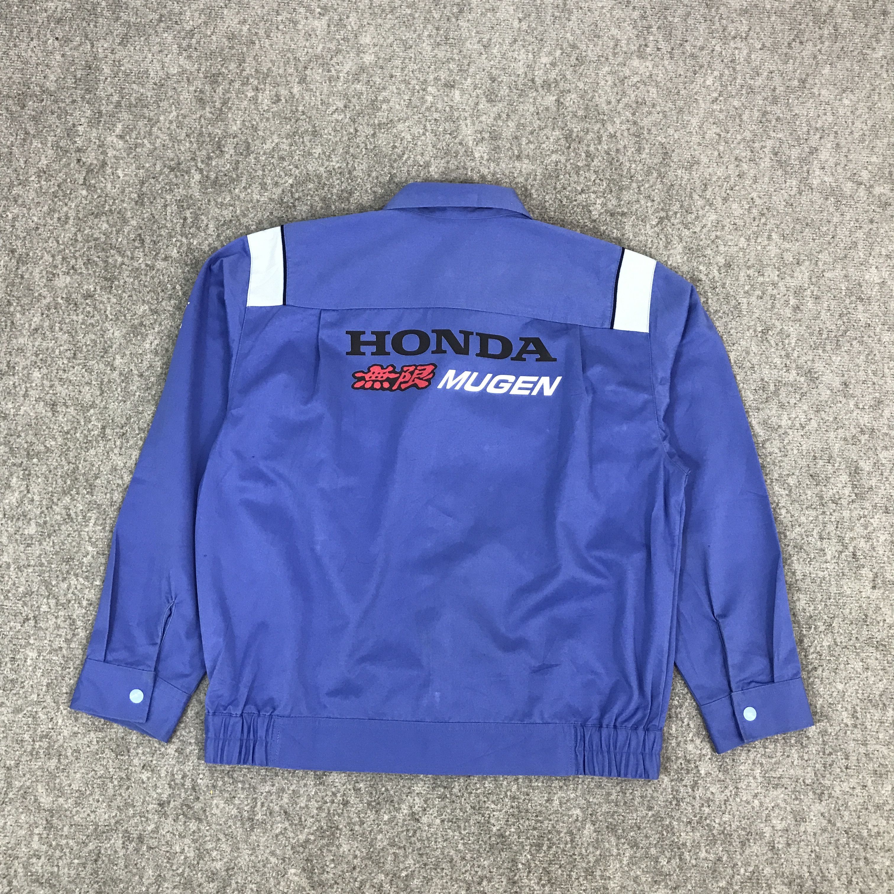 Honda × Japanese Brand VTG HONDA MUGEN F1 WORK UNIFORM CUSTOM JACKET Size US M / EU 48-50 / 2 - 1 Thumbnail