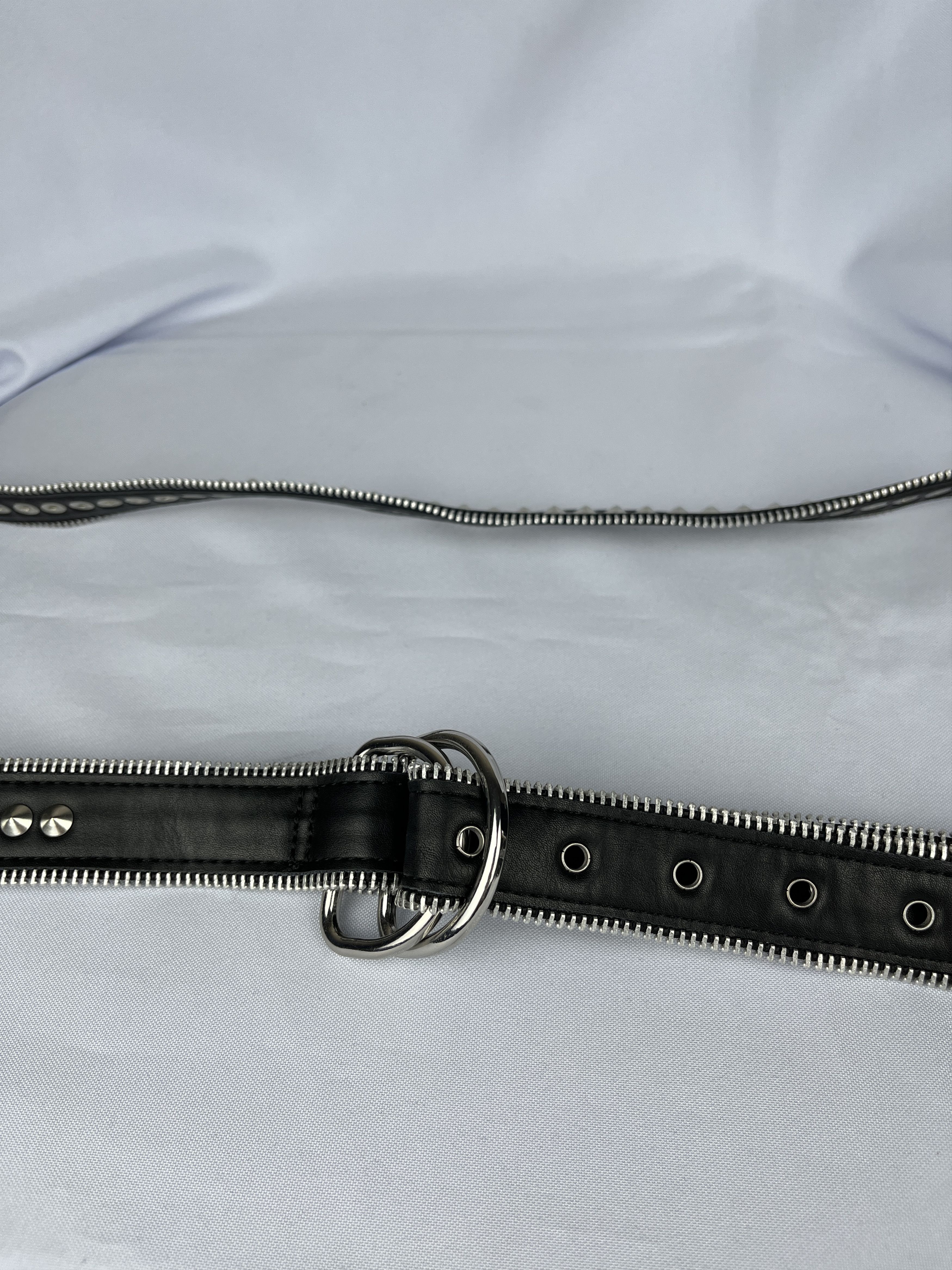 Other Avant Garde Eco Leather Belt Crust Punk Metal Rock Size ONE SIZE - 7 Thumbnail