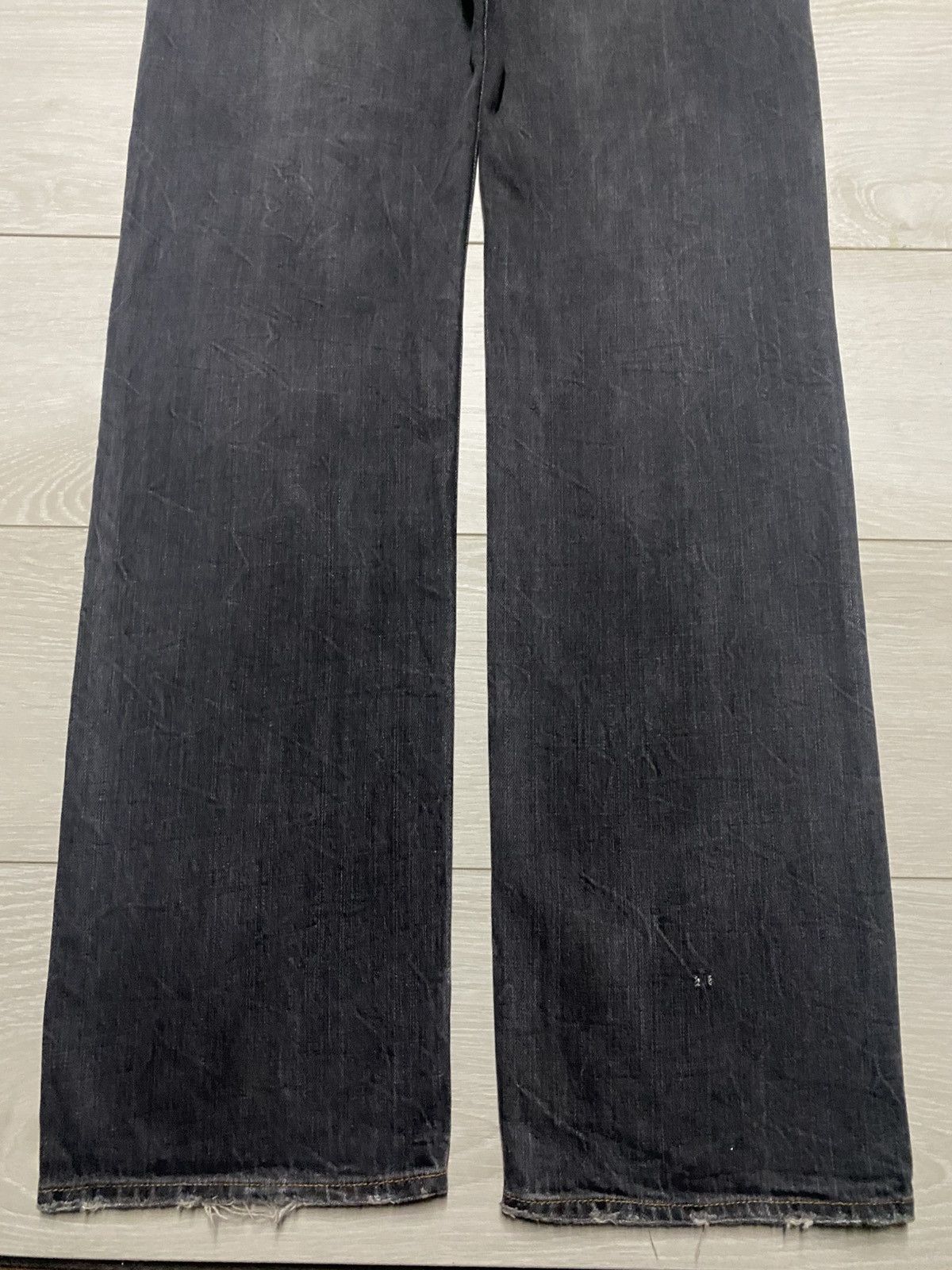 Japanese Brand Root Three vintage black denim jeans jeans Size US 32 / EU 48 - 8 Thumbnail