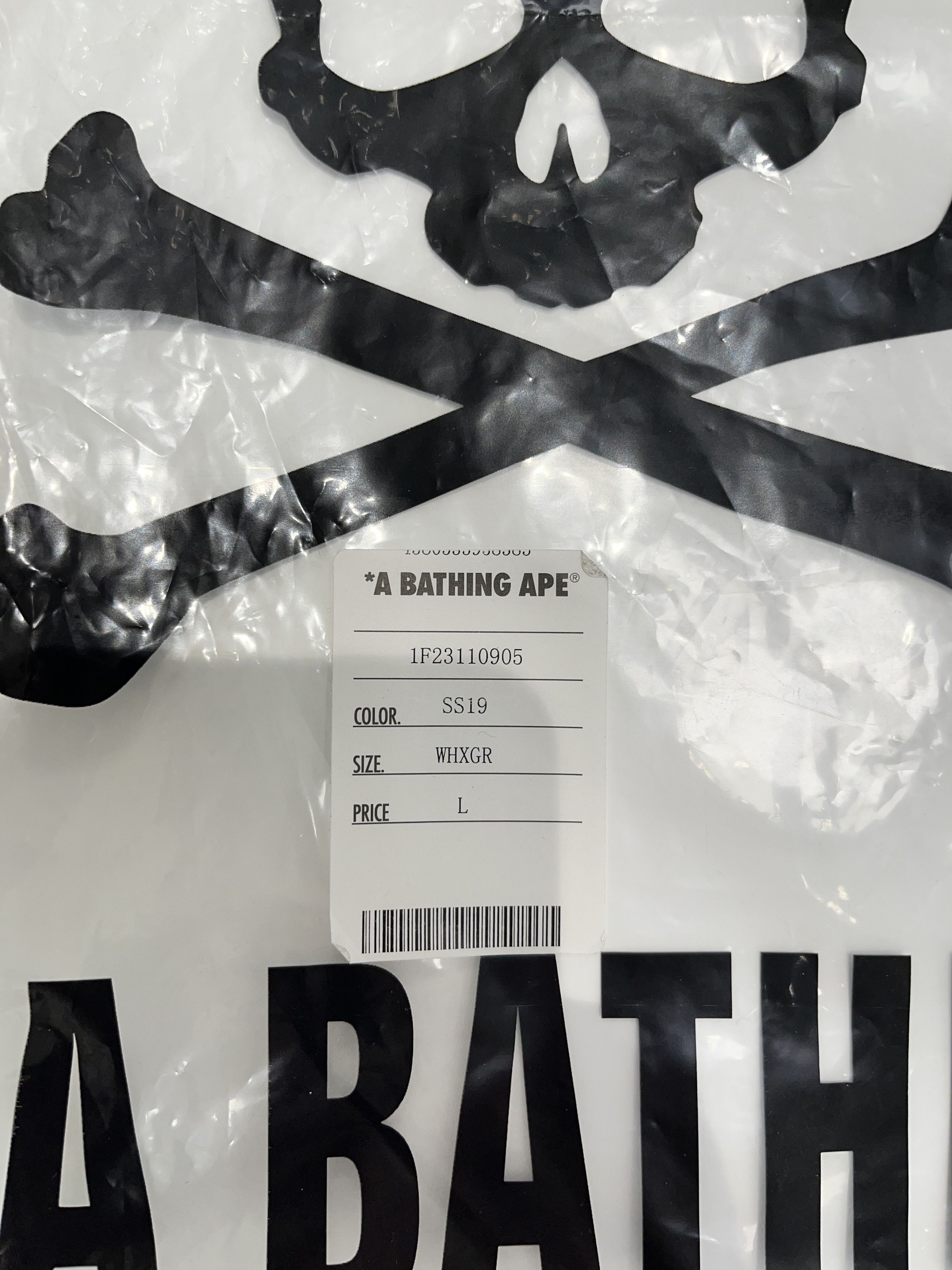 Bape × Mastermind Japan Bape x Mastermind Tee White Size US L / EU 52-54 / 3 - 19 Thumbnail