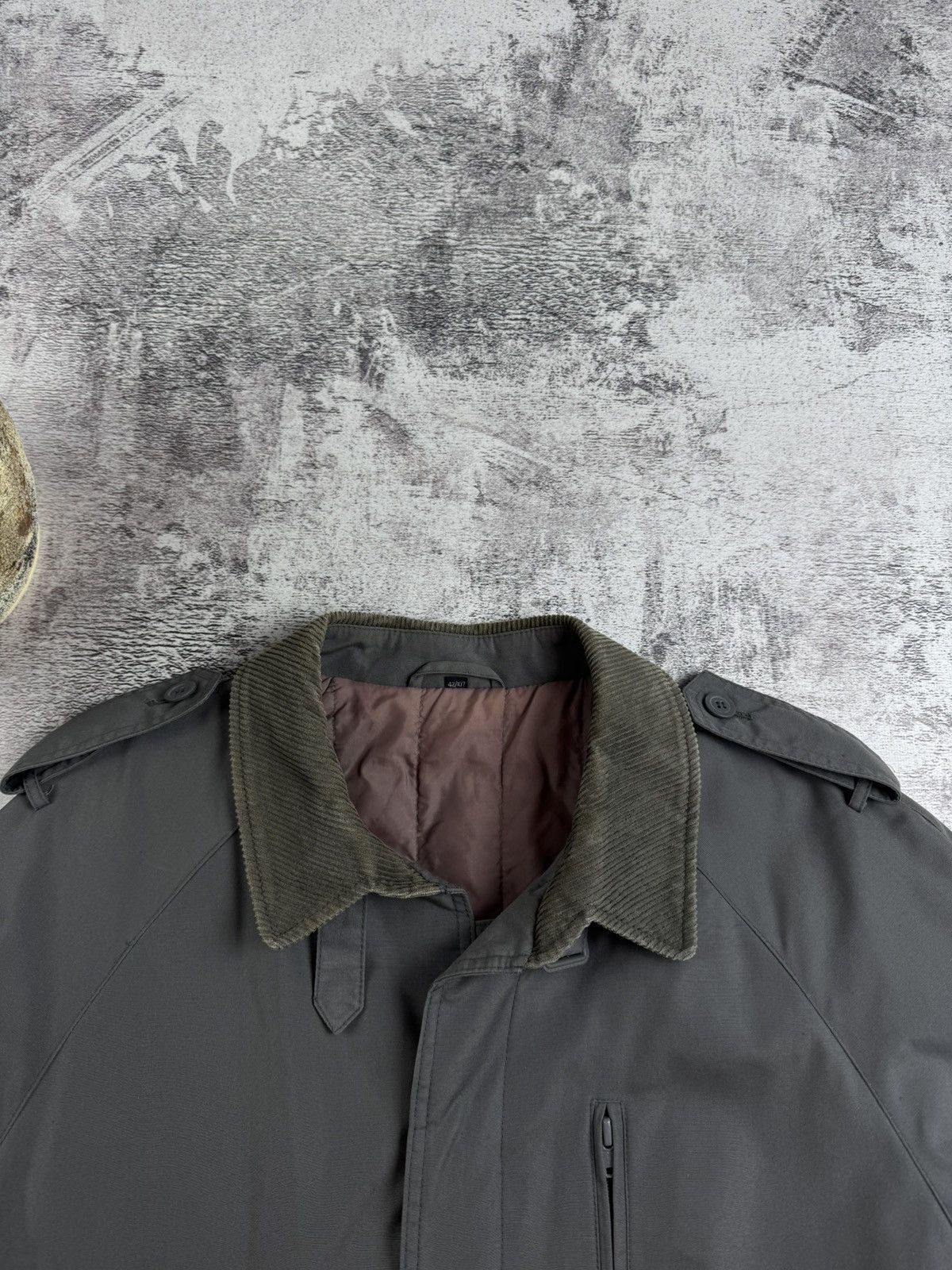 Baracuta Men Baracuta 42/107 cm South Korea Trench Coat Jacket 90S Size US M / EU 48-50 / 2 - 9 Thumbnail