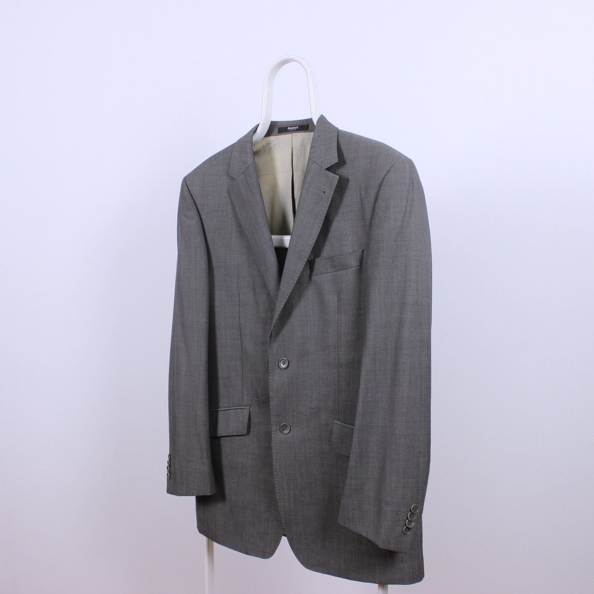 Balmain Balmain Homme Wool Suit Blazer+Pants Size 40R - 3 Thumbnail