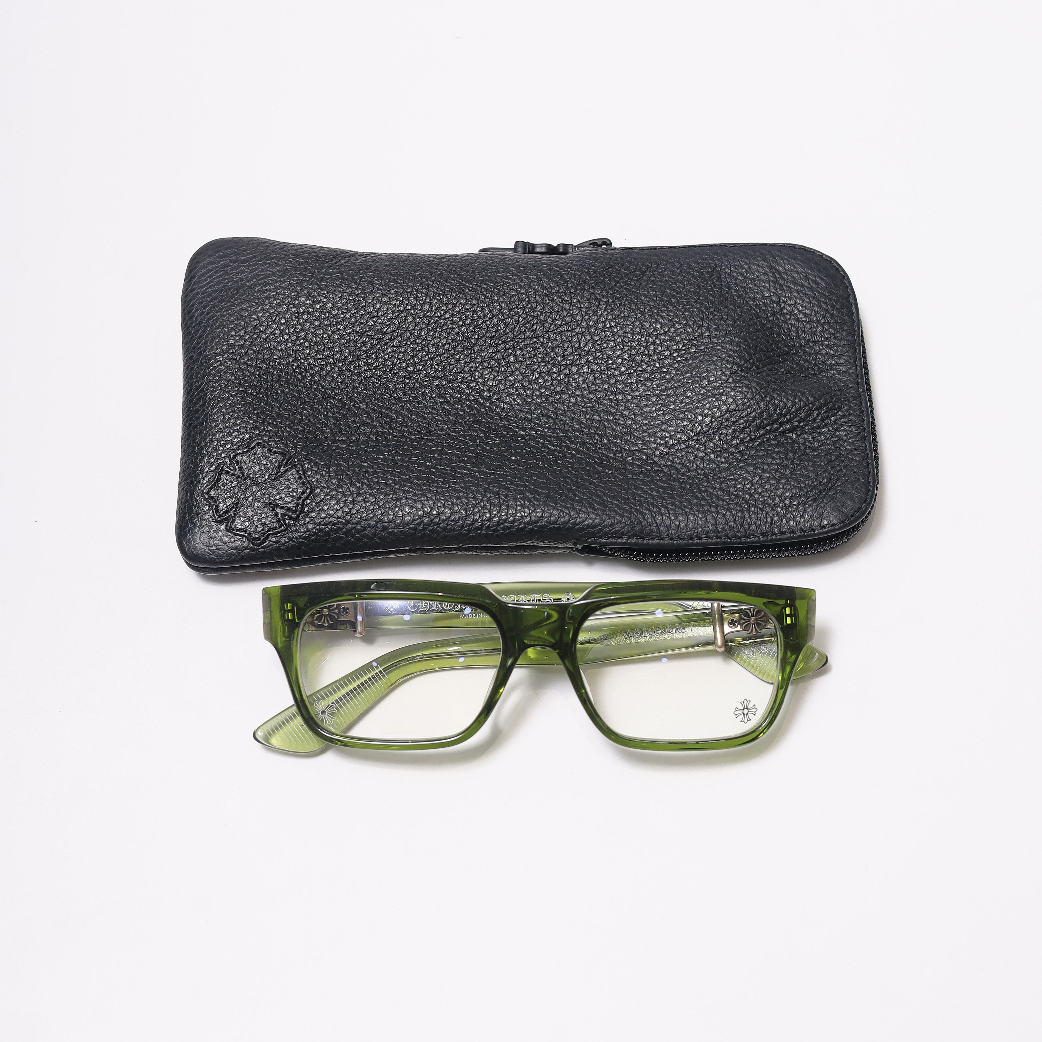 Chrome Hearts RARE CHROME HEARTS VAGILLIONAIRE I DOLV DARK OLIVE Size ONE SIZE - 11 Thumbnail