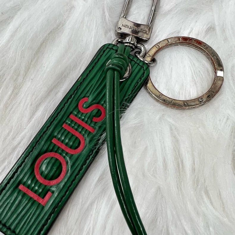 Louis Vuitton Louis Vuitton DualSided Leather Keychain-2506 Size ONE SIZE - 2 Thumbnail