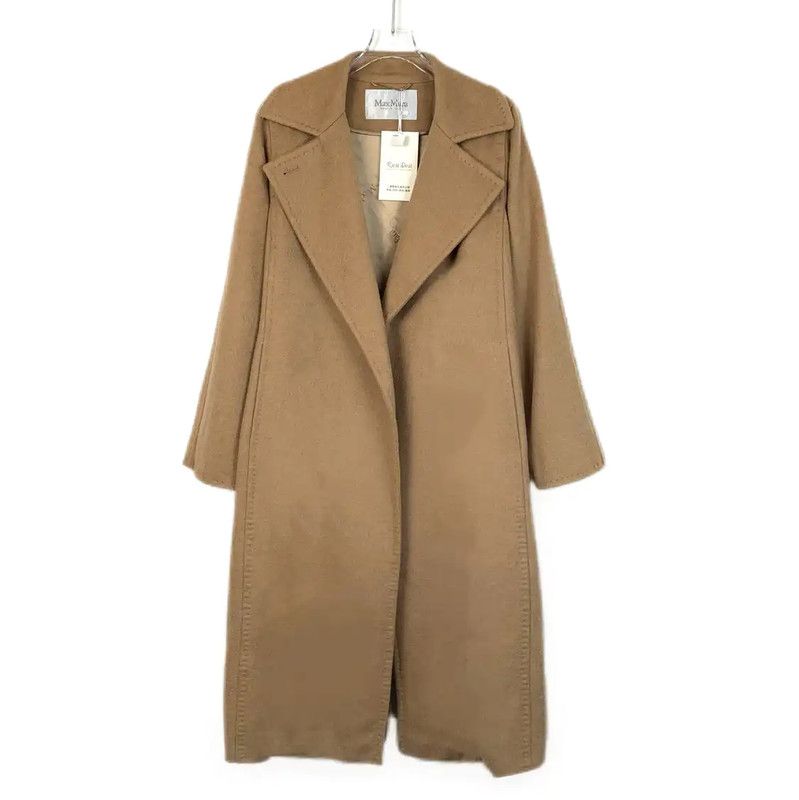 Max Mara MaxMara Brown Women's Coat 0089 Size M / US 6-8 / IT 42-44 - 1 Thumbnail