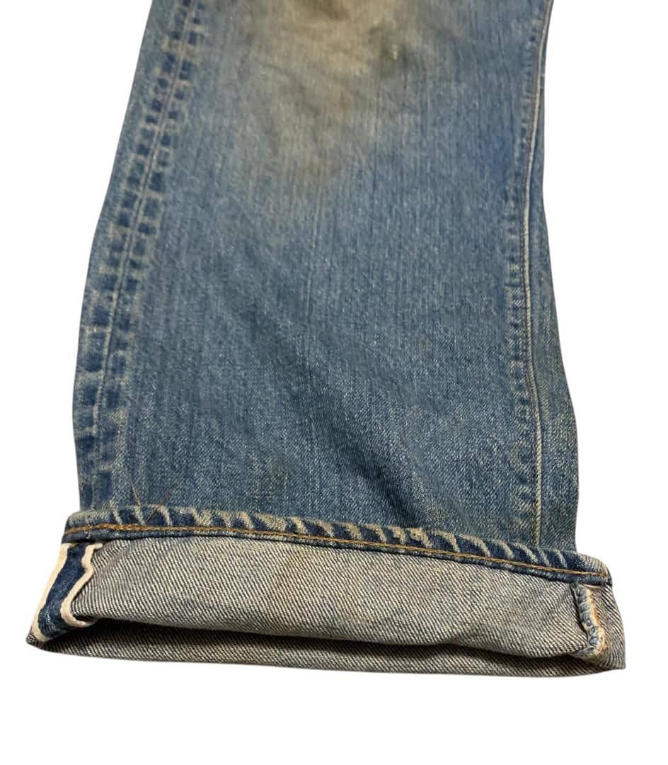 Levi's Vintage 60s Levis 501 Rindem Button #6 Selvedge Jeans Size US 32 / EU 48 - 5 Thumbnail