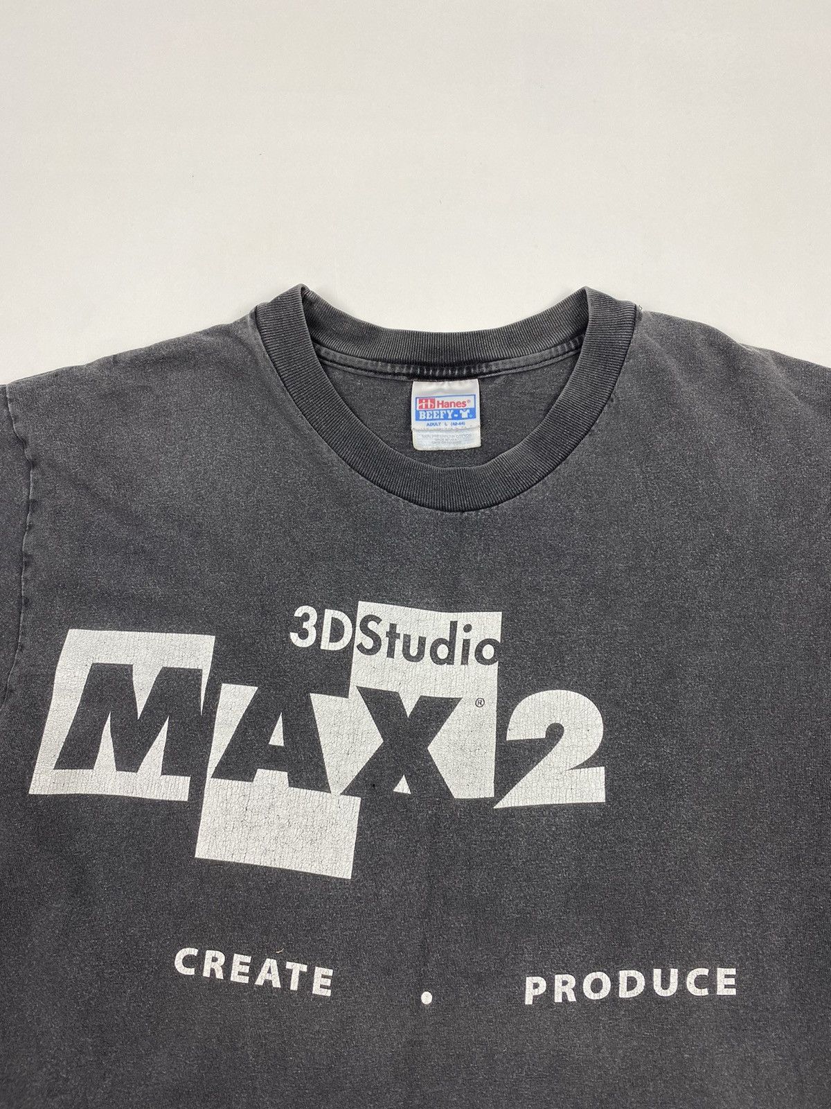 Vintage 90’s Vintage Autodesk Kinetix 3D Studio Max 2 Software Tee Size US L / EU 52-54 / 3 - 2 Thumbnail