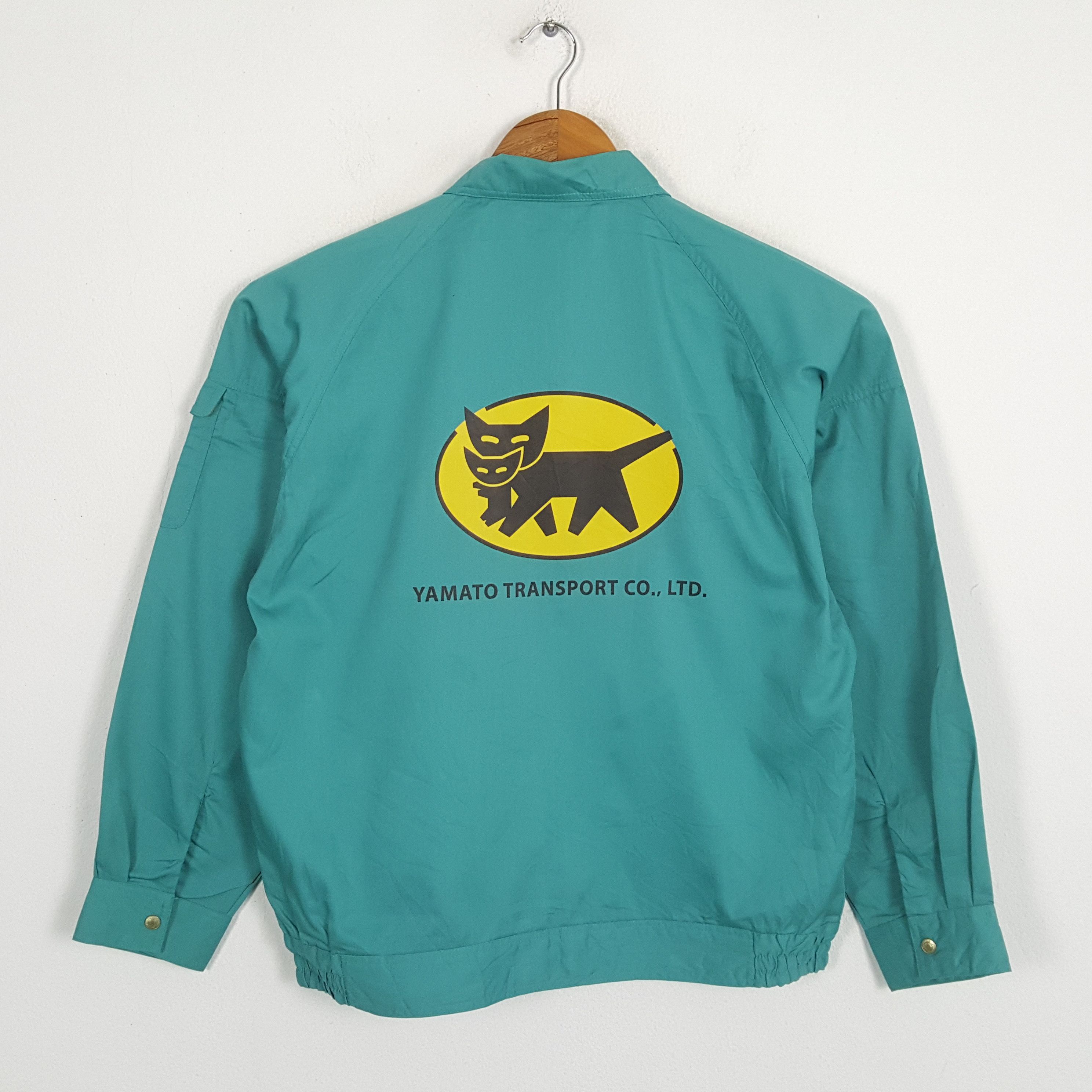 Japanese Brand × Vintage Vintage YAMATO TRANSPORT Japanese Brand Custom Jacket Size US L / EU 52-54 / 3 - 1 Thumbnail