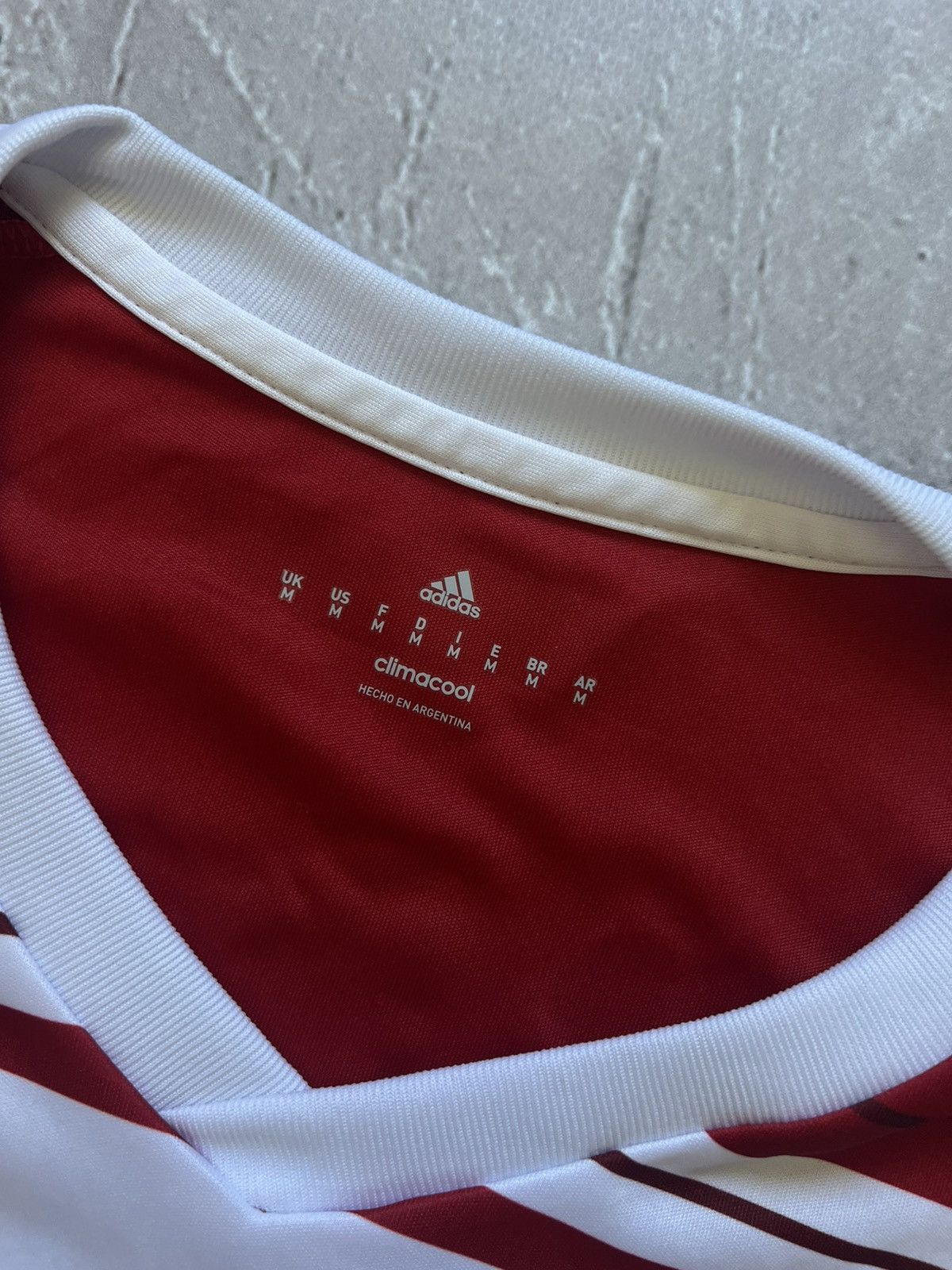 Adidas River Plate 2016 Away Football Shirt Size M, Adidas Size US M / EU 48-50 / 2 - 10 Thumbnail