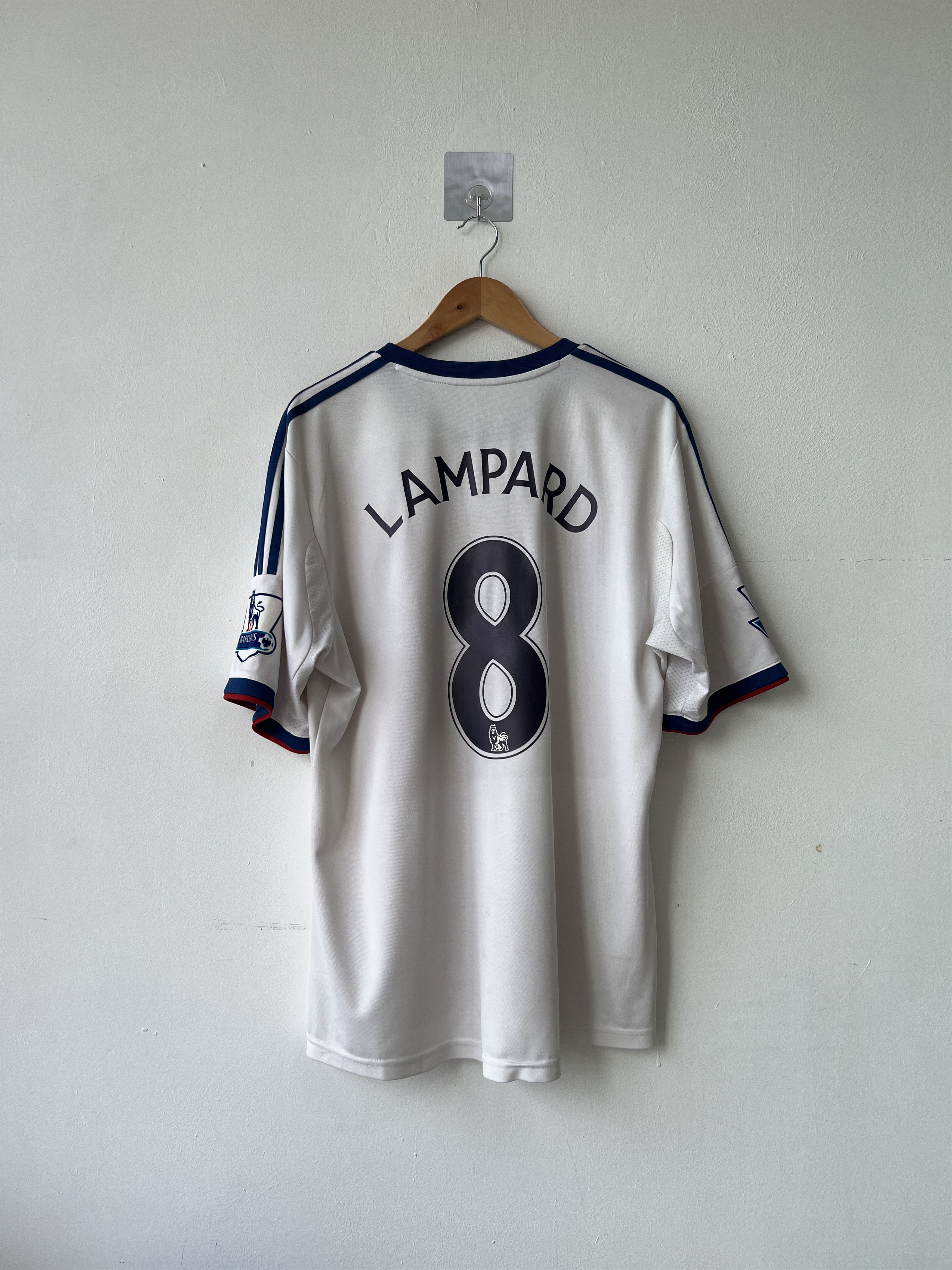 Adidas (XL) Chelsea 2013-14 Away Kit Lampard #8 Size US XL / EU 56 / 4 - 2 Thumbnail