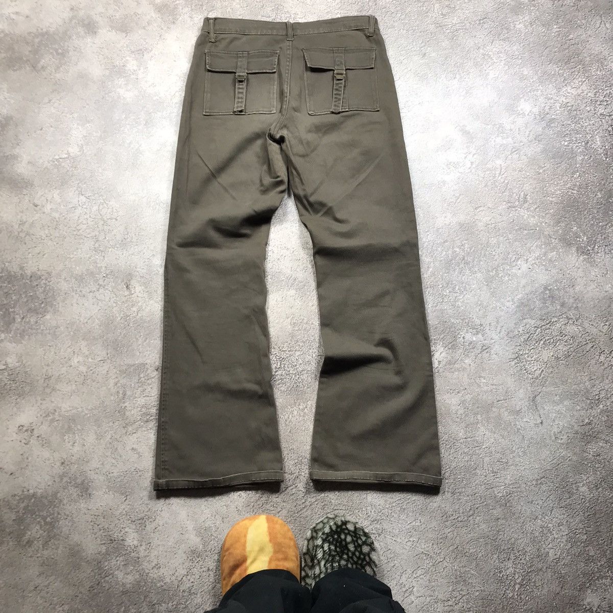 Vintage VINTAGE CARGO PANTS FLARED PARACHUTE SPRING JAPAN 90S Size 30" / US 8 / IT 44 - 4 Thumbnail