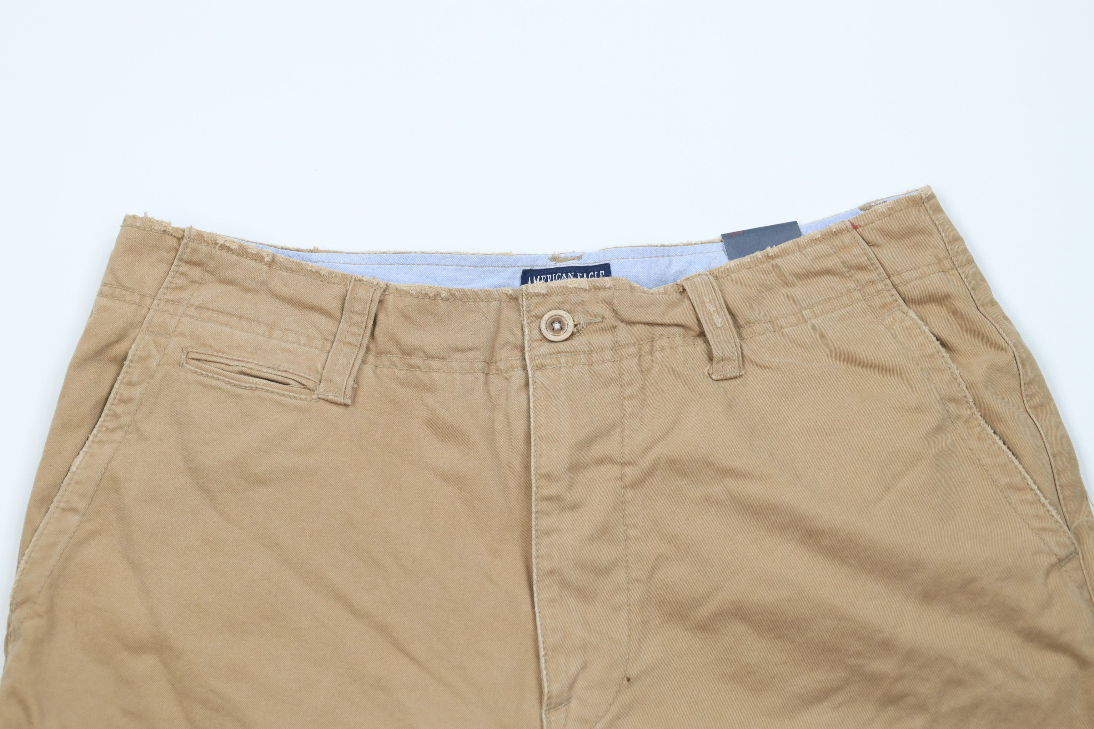 American Eagle Outfitters Deadstock Vintage Y2K American Eagle Outfitters Chino Shorts Size US 34 / EU 50 - 2 Thumbnail