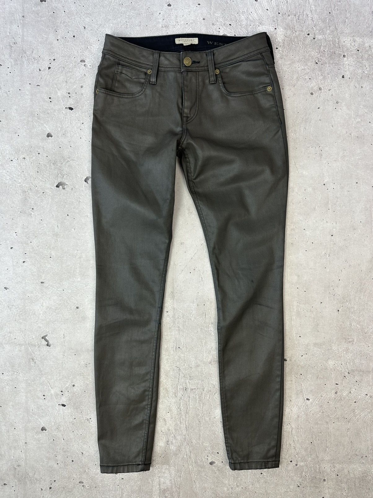 Burberry Vintage Burberry Brit Westbourne Skinny Ankle Women’s Pants Size 25" / US 0 / IT 36 - 1 Thumbnail
