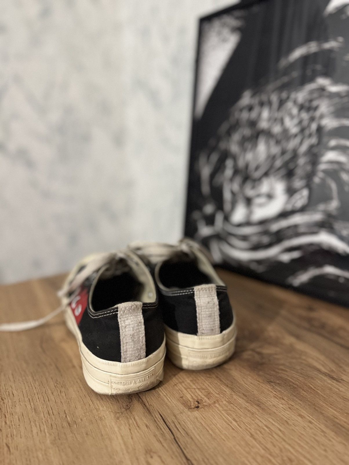 Comme des Garcons × Converse Converse PLAY Comme Des Garconc Canvas Chuck 70s Size US 7 / EU 40 - 2 Thumbnail