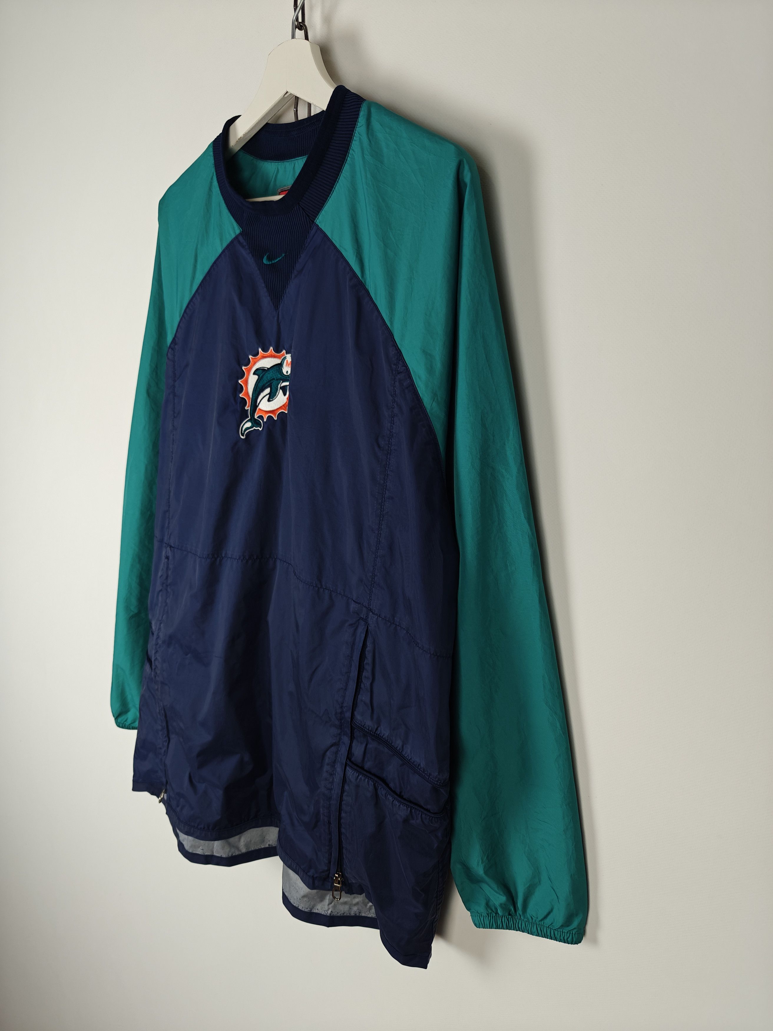 Nike VTG Nike x NFL Miami Dolphins Sweatshirt Logo Size L Size US L / EU 52-54 / 3 - 9 Thumbnail