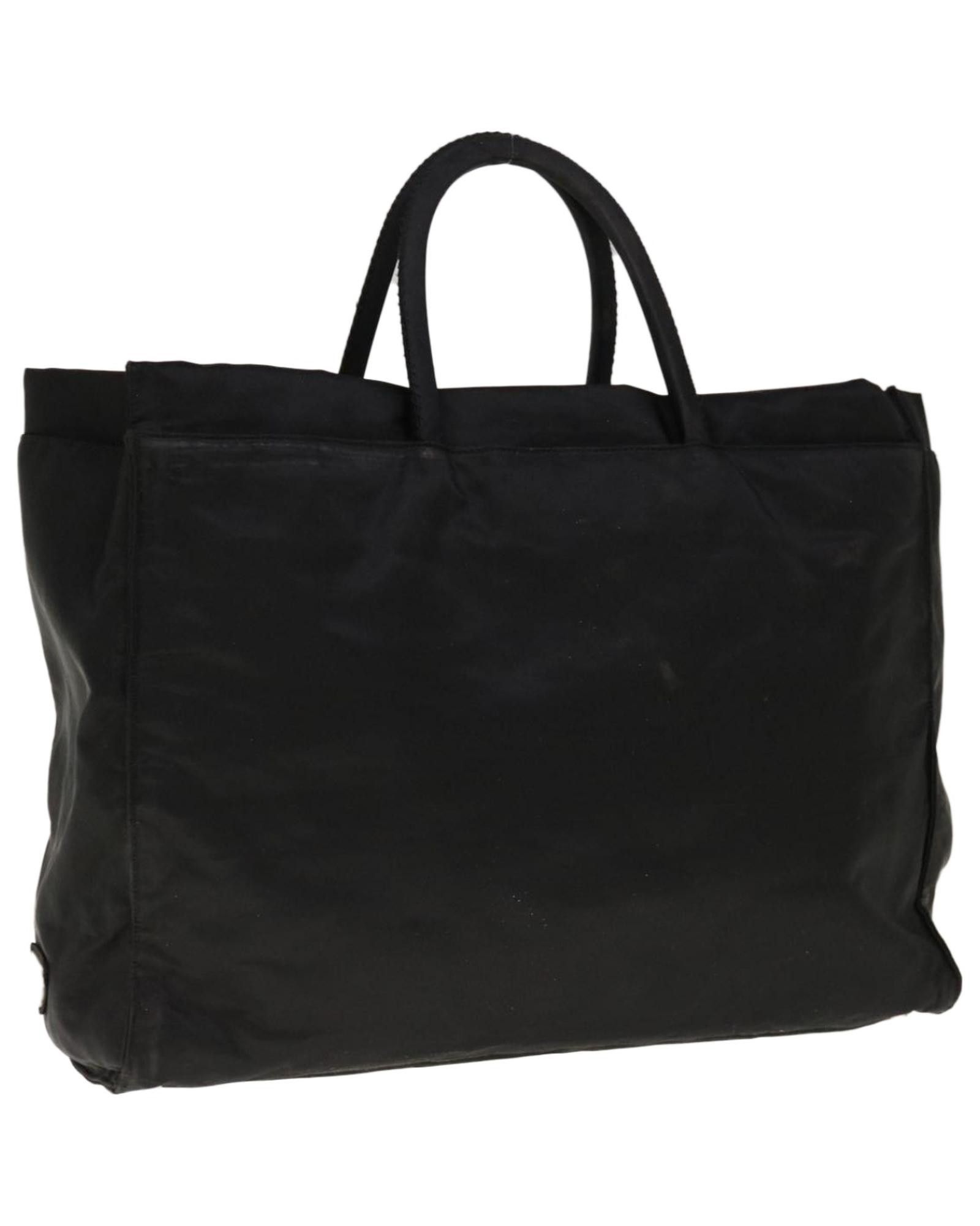 image of Prada Luxury Black Synthetic Bag With Practical Elegance, Women's