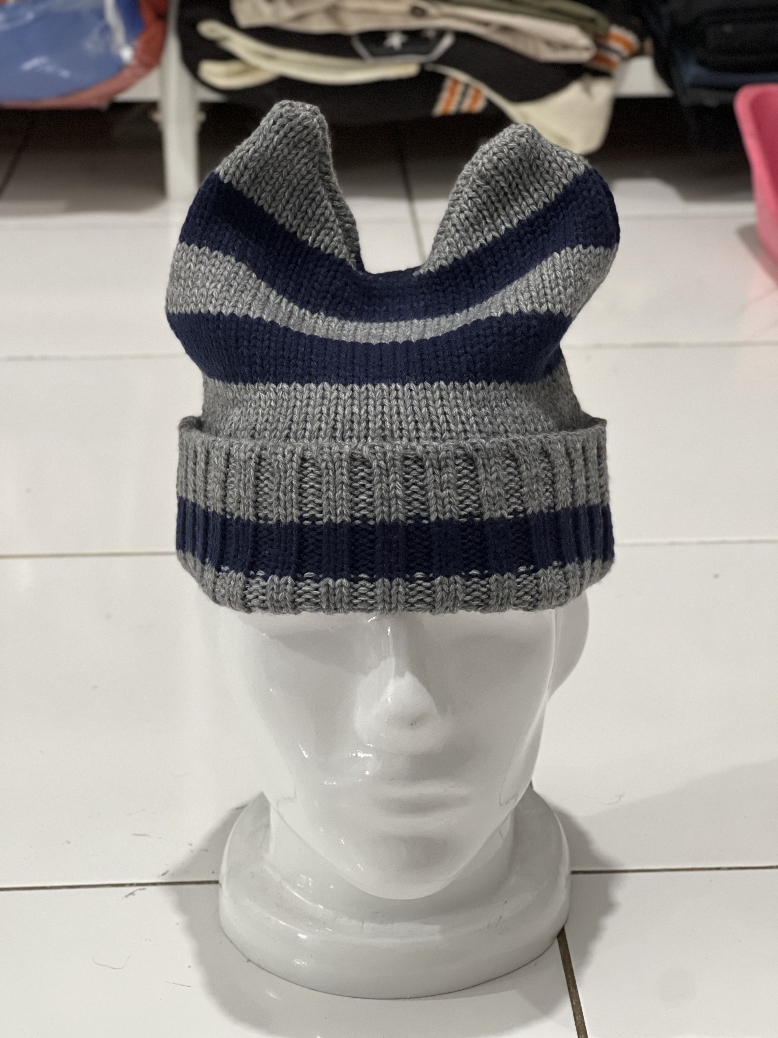 Hysteric Glamour 2000s Playboi Carti style Bunny Horn Devil Beanie y2k style Size ONE SIZE - 1 Thumbnail