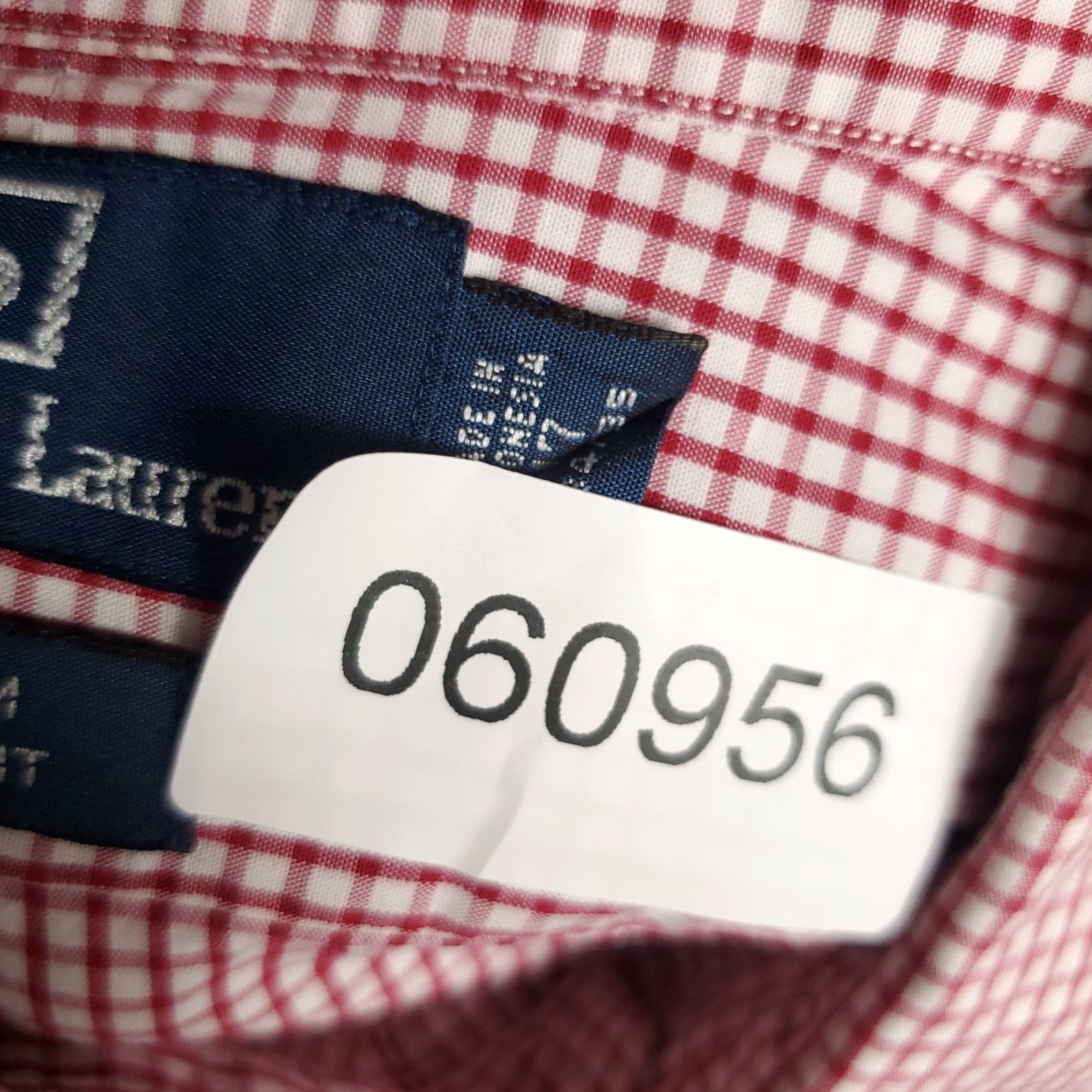 Ralph Lauren Ralph Lauren Dress Shirt Mens Size 17 Red Check Button Up Long Sleeve Casual Business Regular Size 46R - 8 Thumbnail